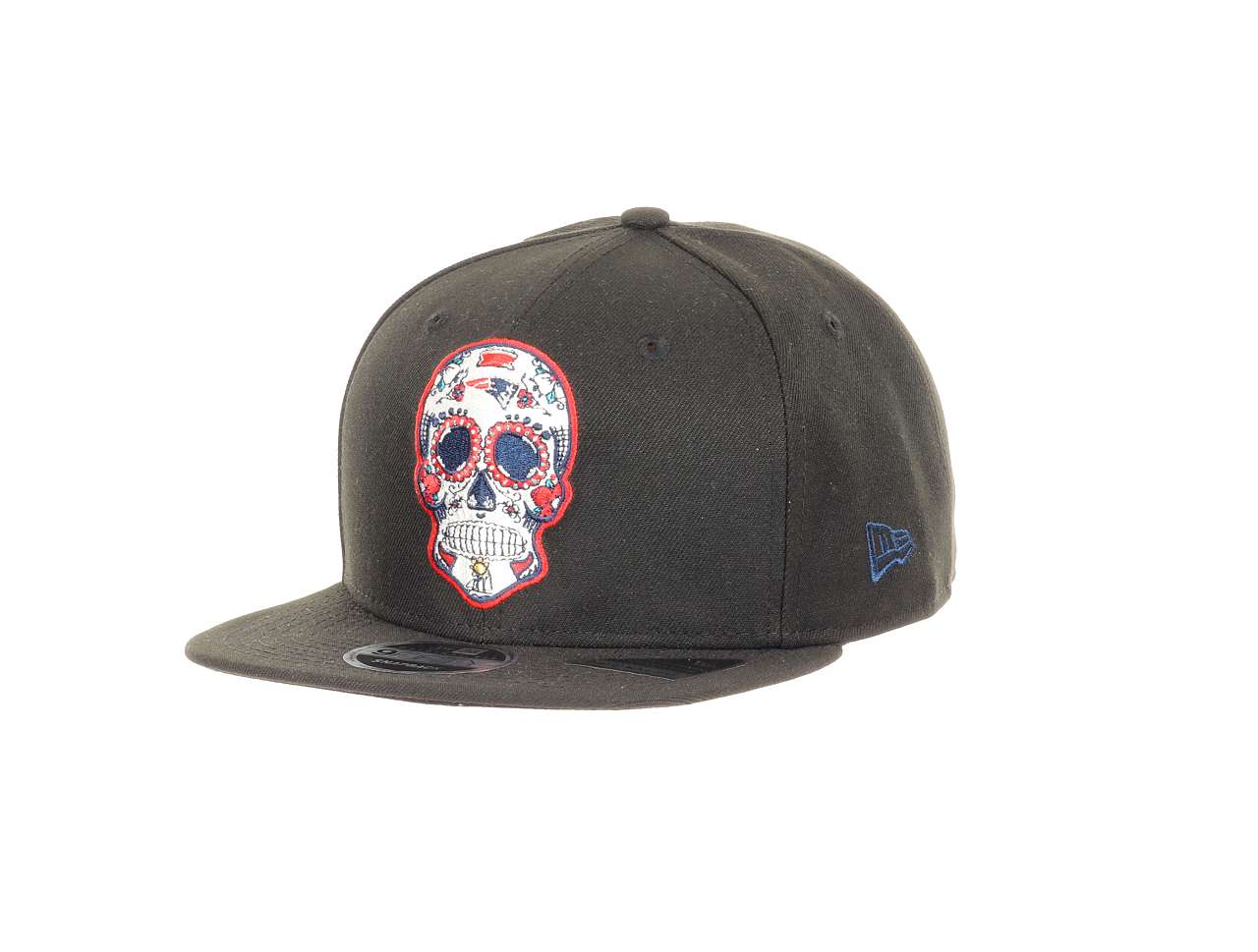 New England Patriots NLF Sugar Skull Black 9Fifty Original Fit Cap New Era