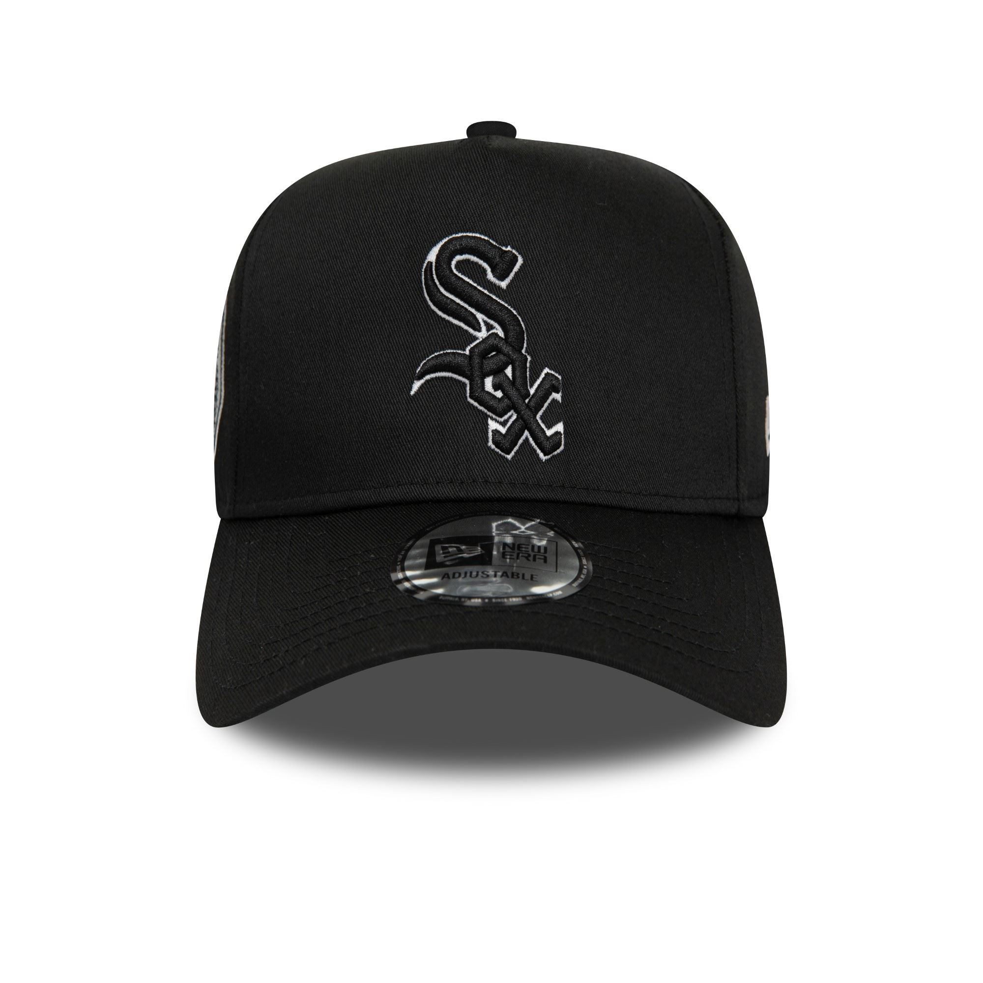 Chicago White Sox MLB 50th Anniversary Sidepatch Black E-Frame Snapback Cap New Era