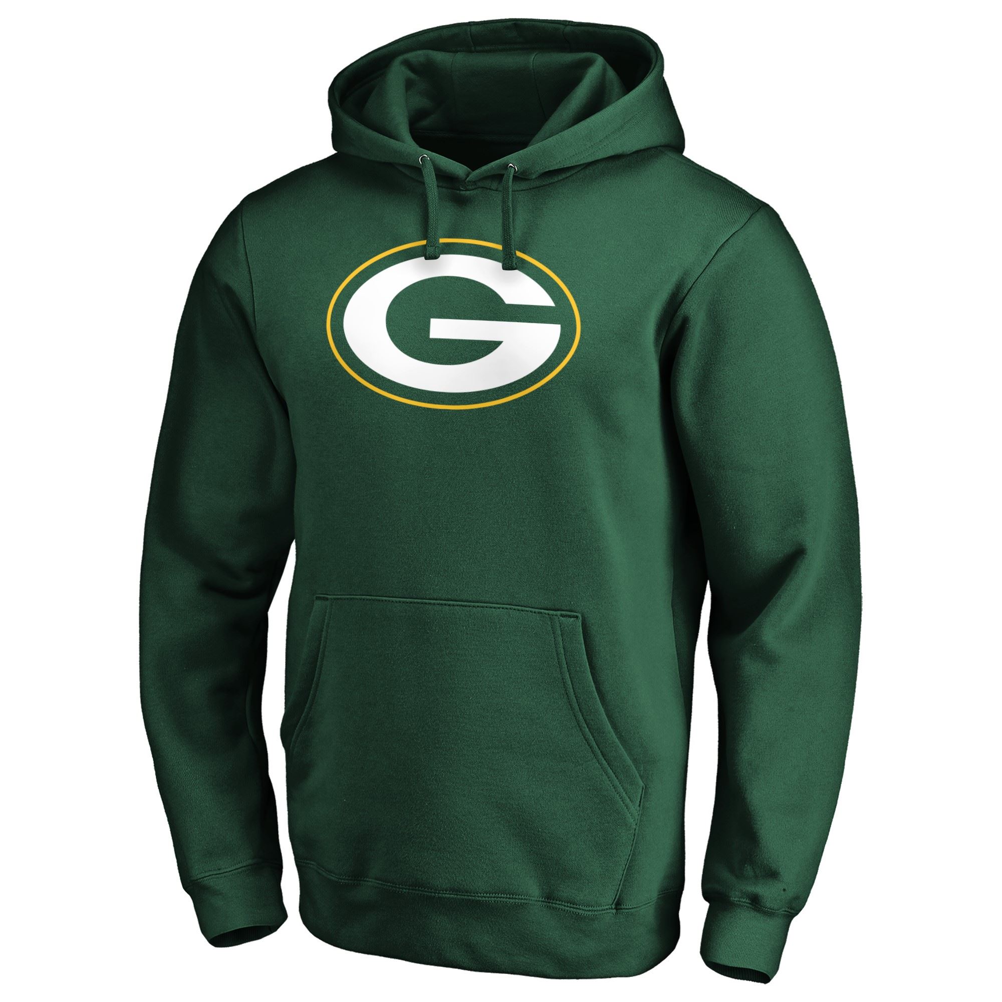 Green Bay Packers Dark Green NFL Mid Essentials Crest Graphic Hoody Fanatics