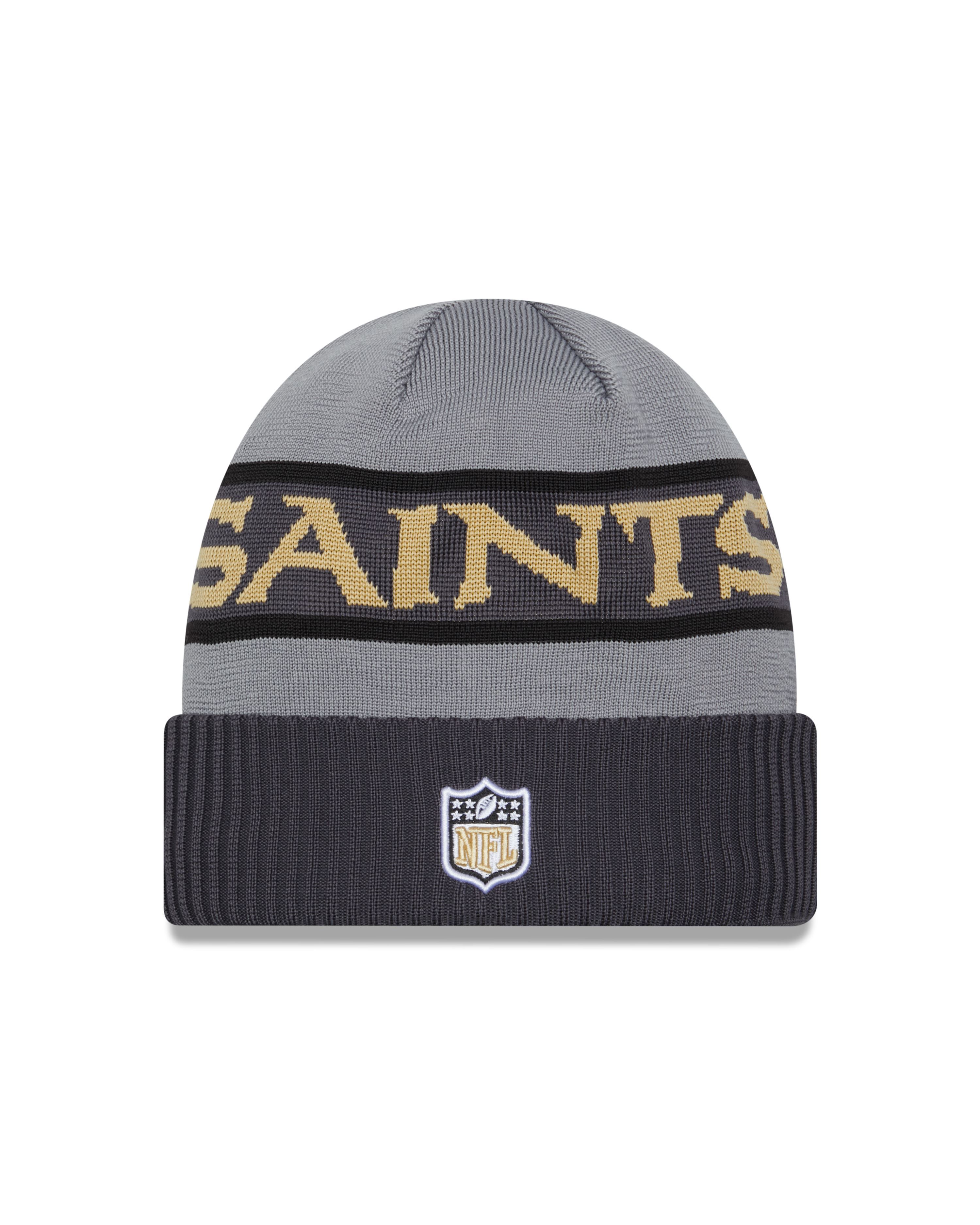 New Orleans Saints NFL 2023  Sideline Tech Knit CW Gray Beanie New Era
