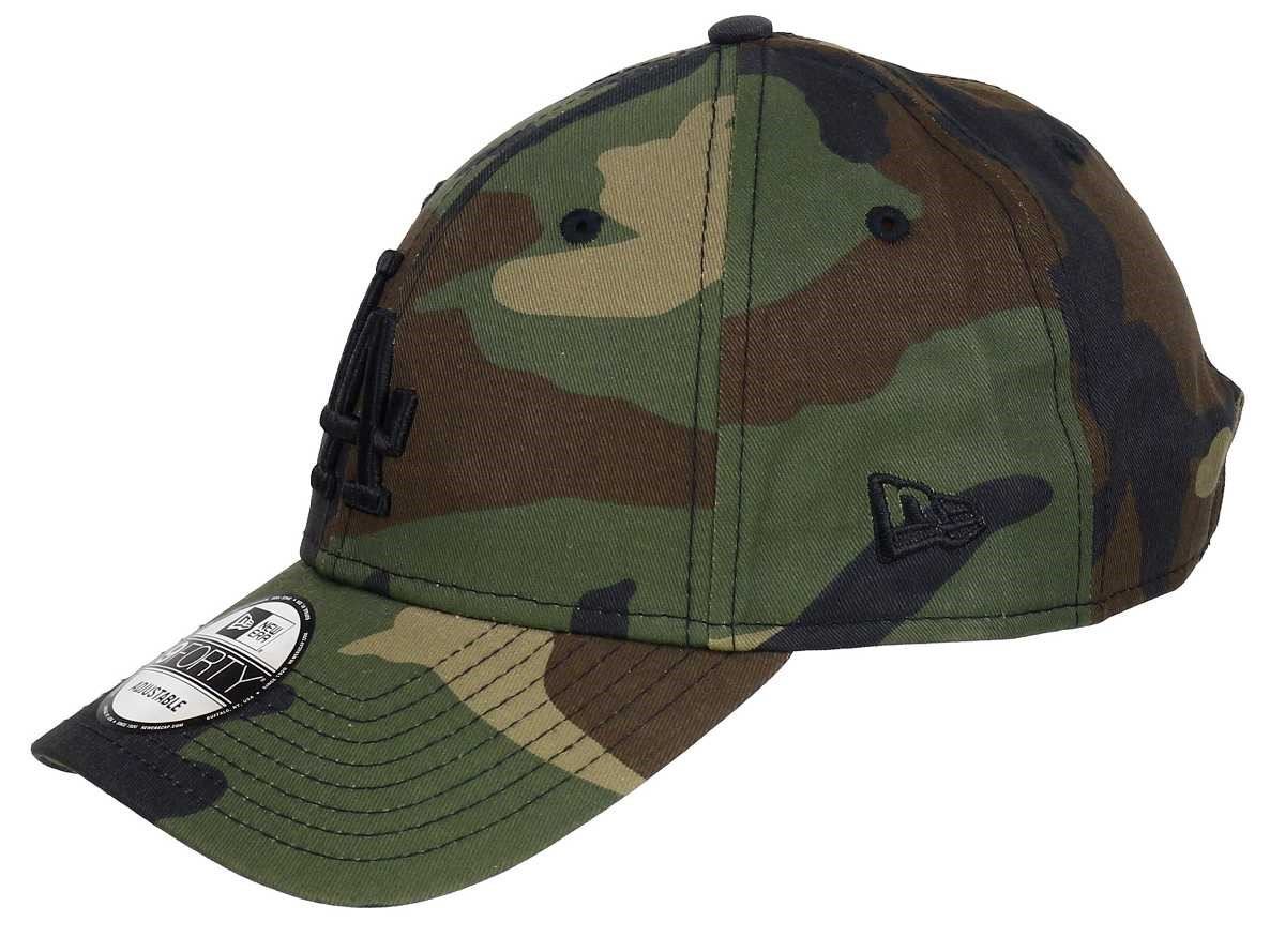 Los Angeles Dodgers MLB League Essential Woodland Camouflage 9Forty Adjustable Cap New Era