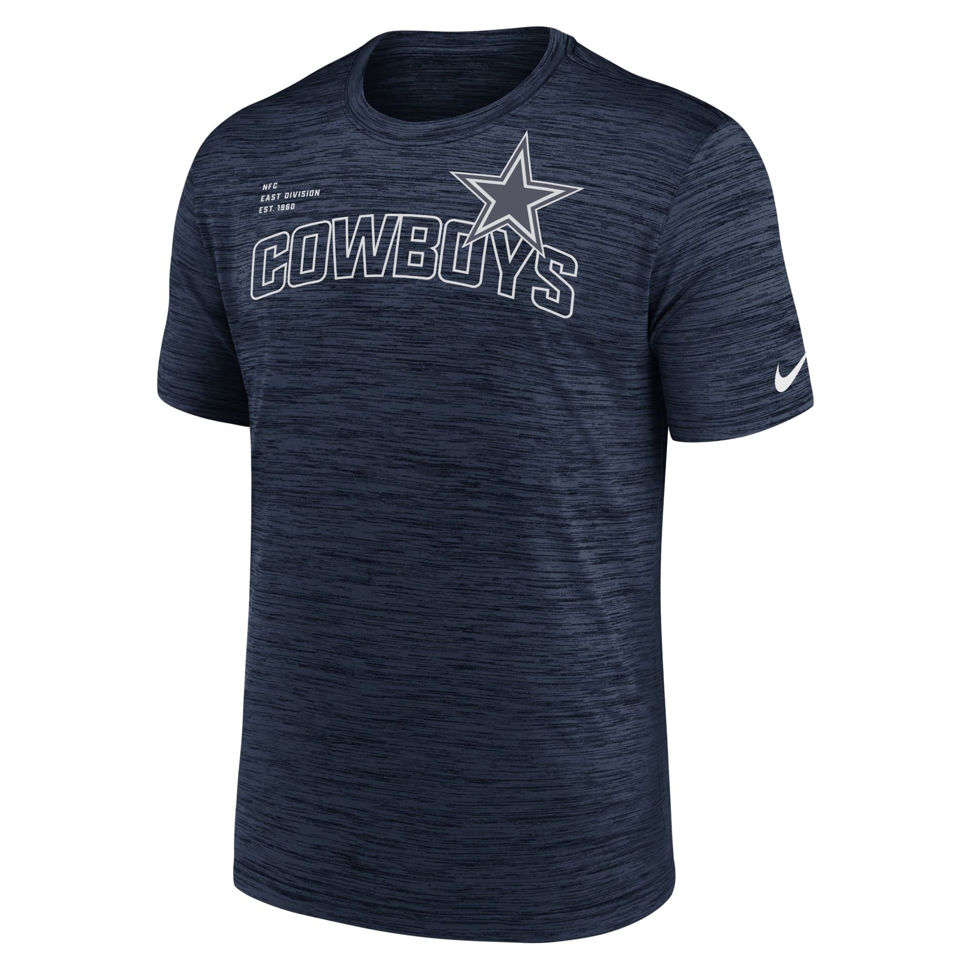 Dallas Cowboys Navy NFL Velocity Arch T-Shirt Nike 