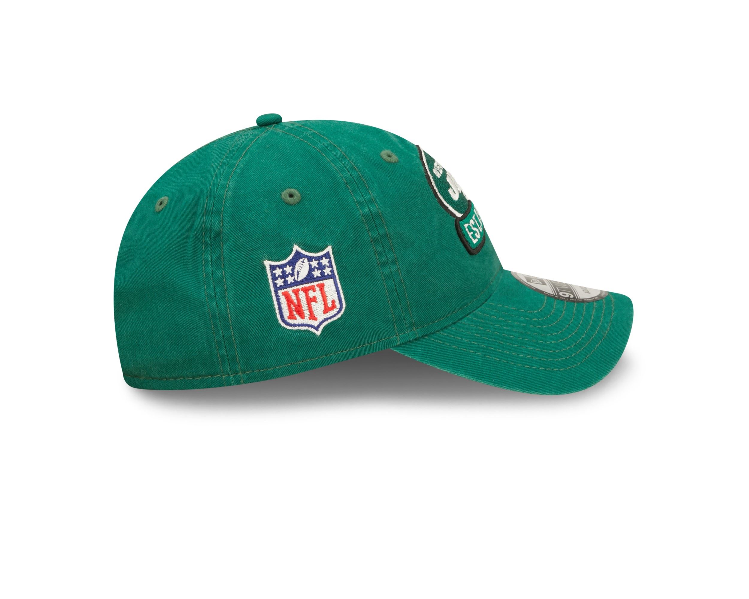 New York Jets NFL 2022 Sideline Green 9Twenty Unstructured Strapback Cap New Era