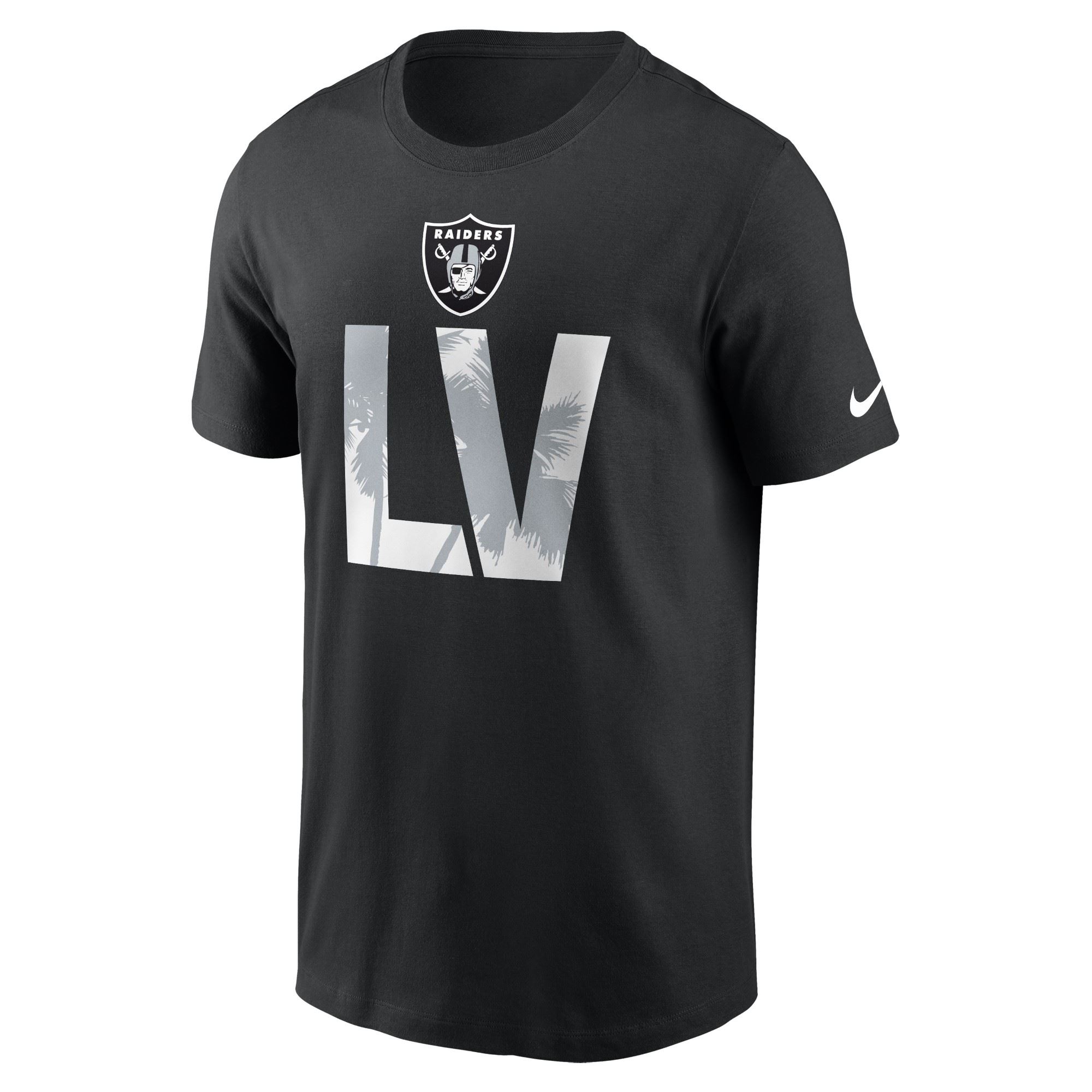 Las Vegas Raiders Black NFL Local Essential T-Shirt Nike 