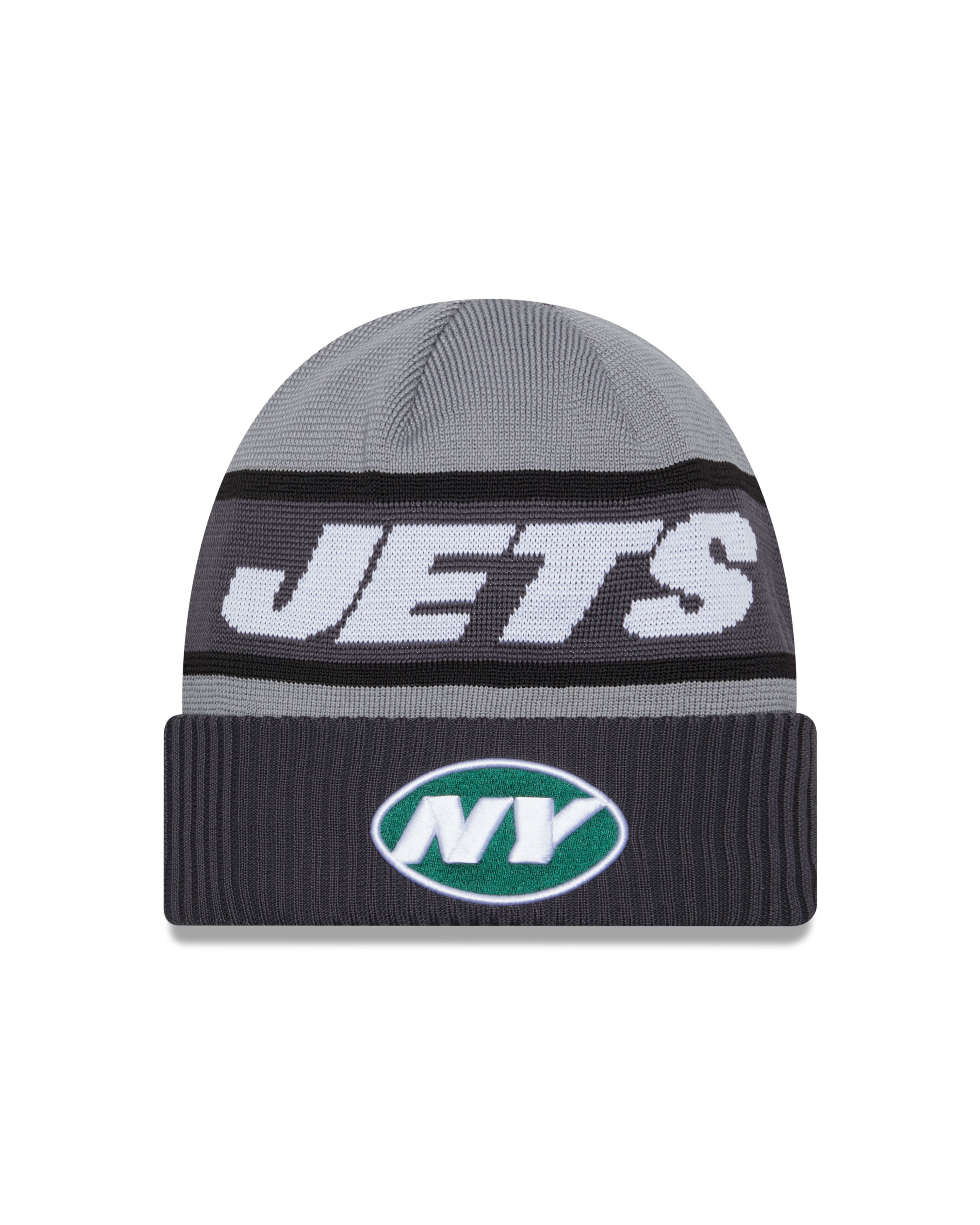 New York Jets NFL 2023  Sideline Tech Knit CW Gray Beanie New Era