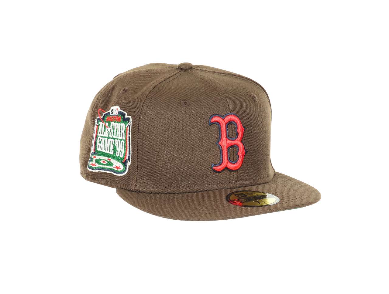 Boston Red Sox  MLB Cooperstown All-Star Game 1999  Sidepatch Walnut Green 59Fifty Basecap New Era