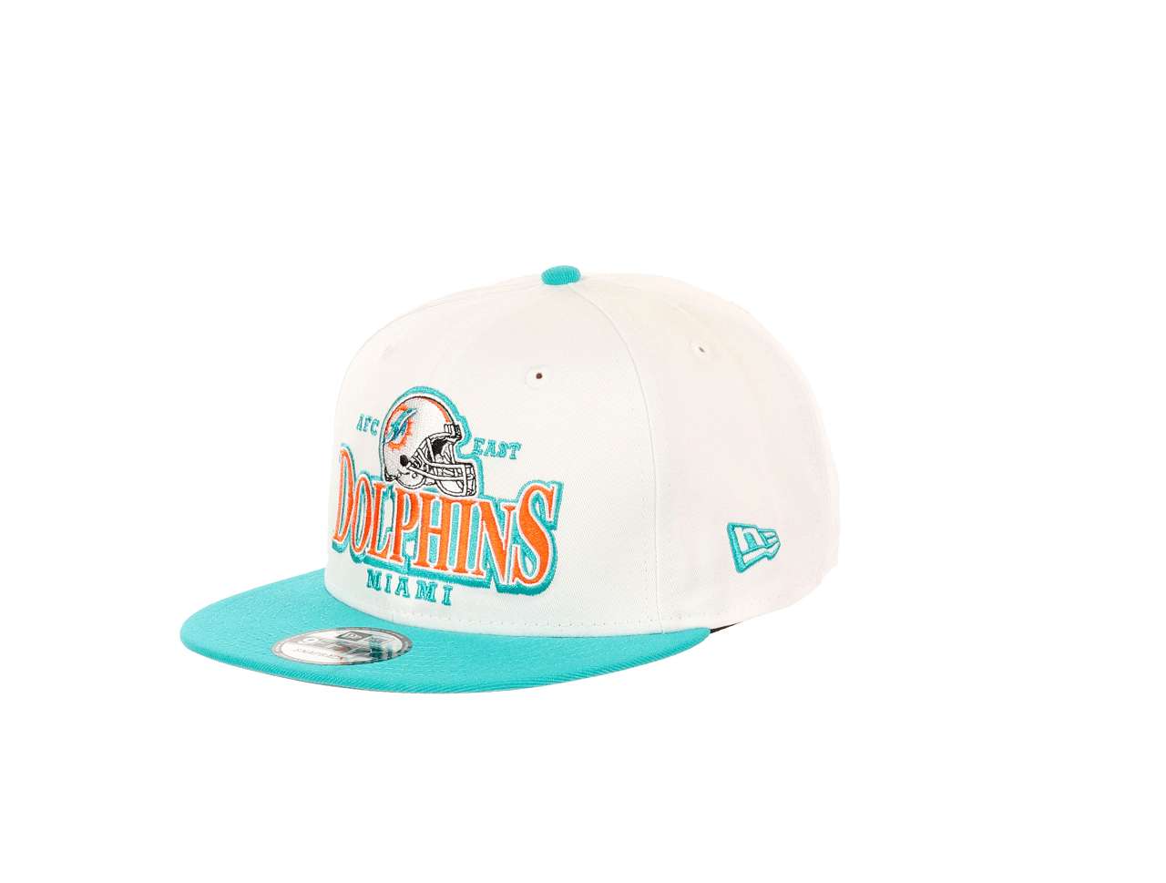 Miami Dolphins NFL White Original Teamcolour Helmet blue 9Fifty Snapback Cap New Era