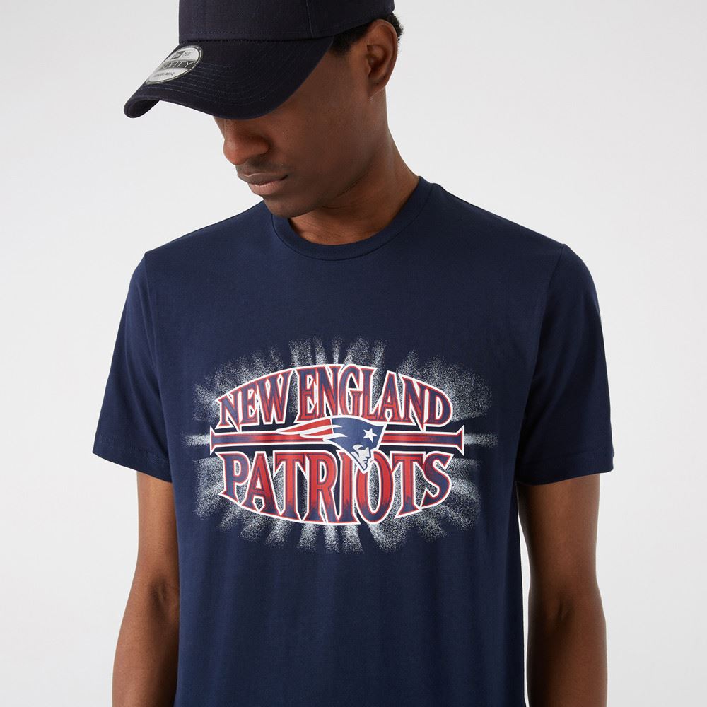 New England Patriots NFL Jersey Team Logo Tee T-Shirt New Era