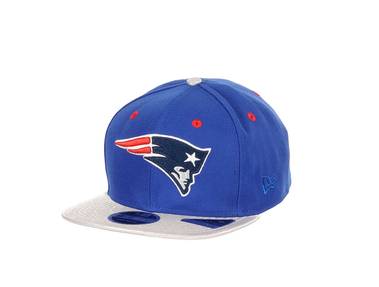 New England Patriots NFL Majestic Blue 9Fifty Original Fit Snapback Cap New Era