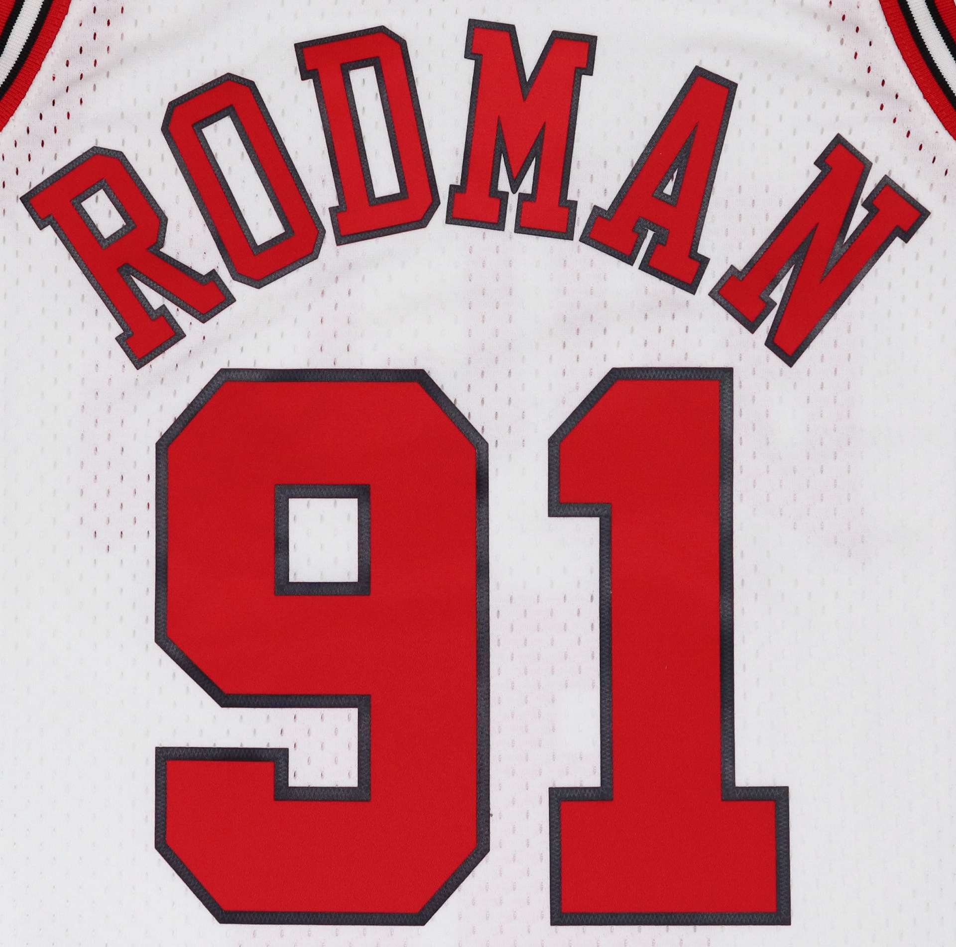 Dennis Rodmann  #91 Chicago Bulls NBA Swingman 2.0 Mitchell & Ness