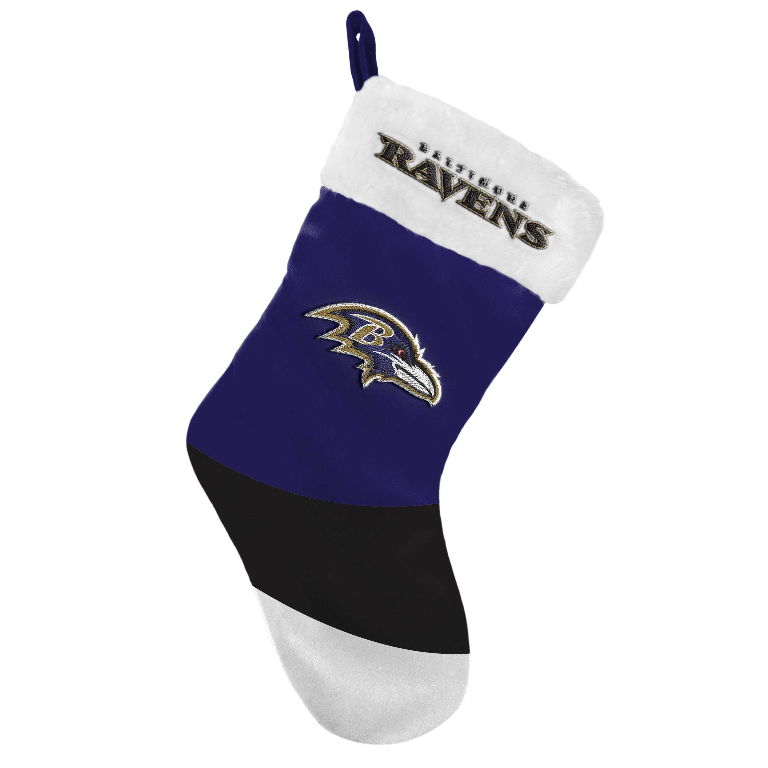 Baltimore Ravens NFL 2021 Colorblock Stocking Foco