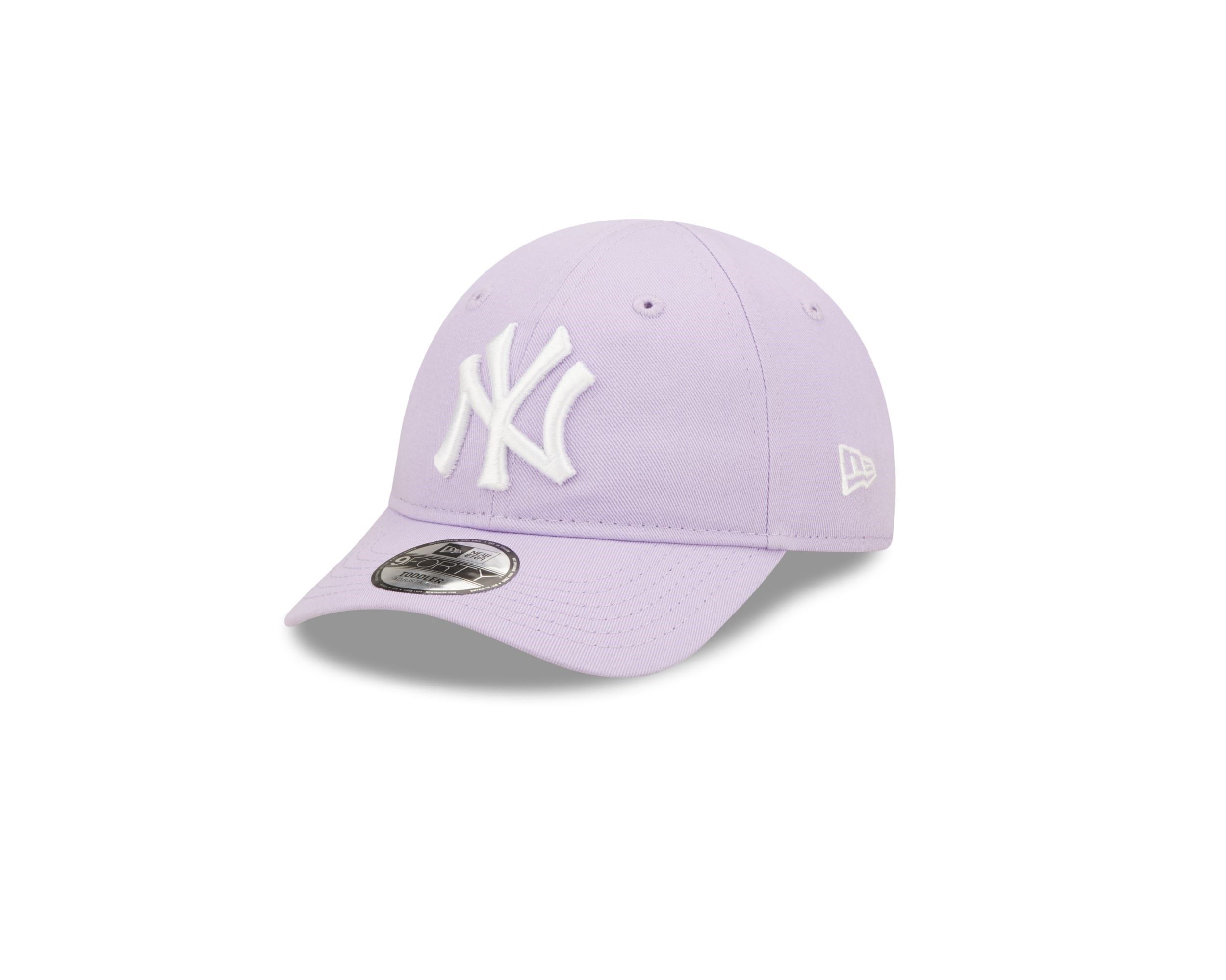 New York Yankees MLB League Essential Purple White 9Forty Toddler Cap New Era