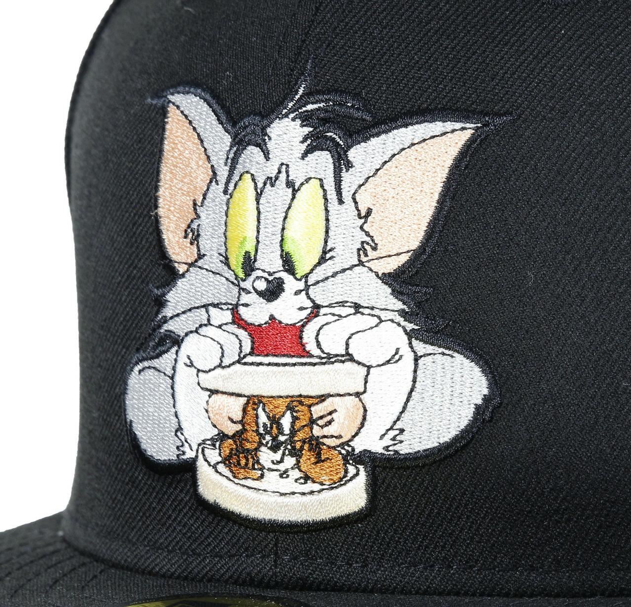 Tom and Jerry Black Tom and Jerry Edition 59Fifty Basecap New Era
