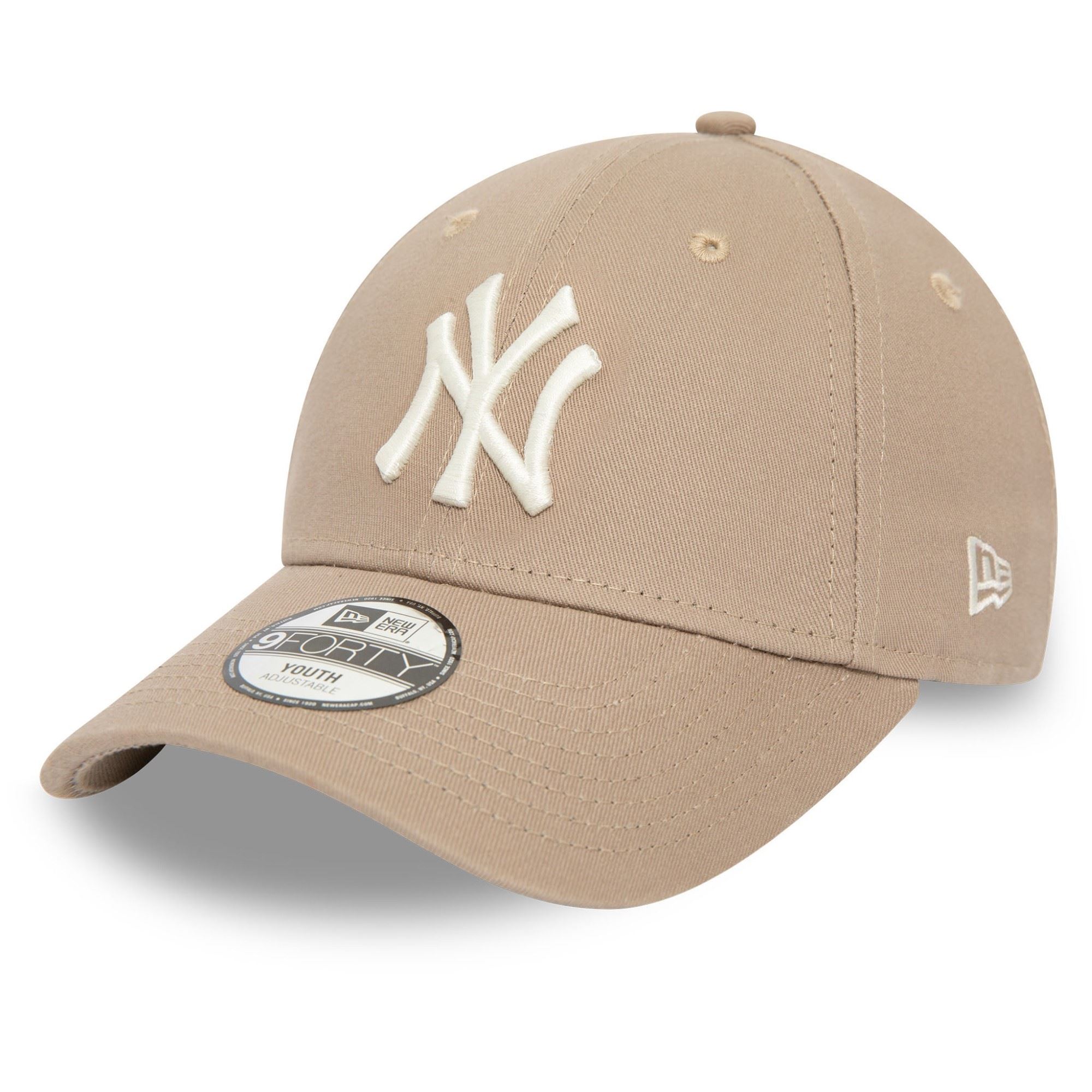 New York Yankees MLB League Essential Hellbraun 9Forty Verstellbare Cap für Kinder New Era