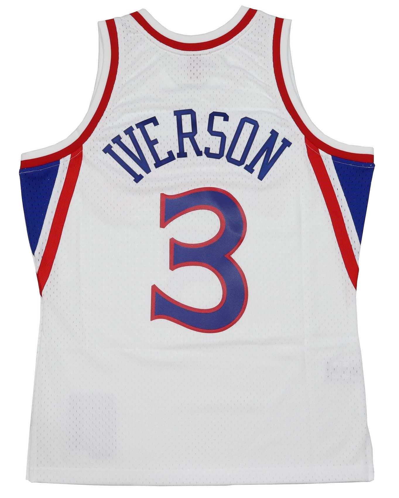 Allen Iverson #3 Philadelphia 76ers NBA Swingman Jersey Mitchell & Ness