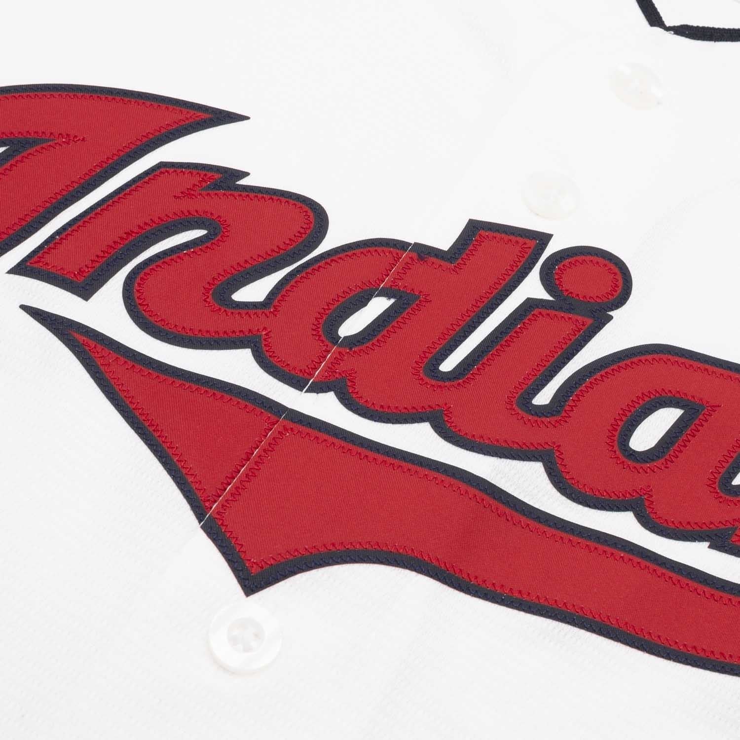 Cleveland Indians Official MLB Replica Home Jersey White Nike