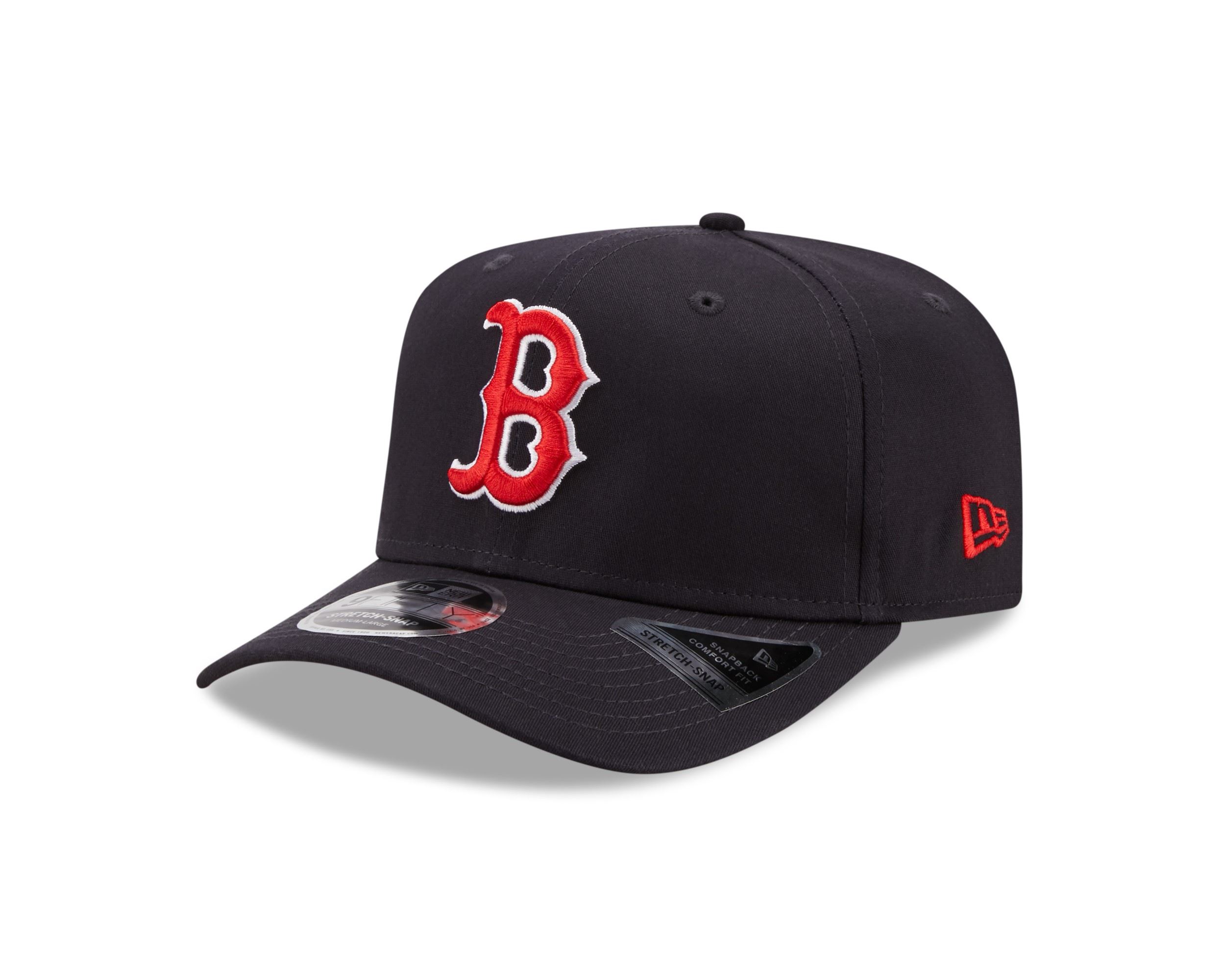 Boston Red Sox MLB Team Colour Navy 9Fifty Stretch Snapback Cap New Era