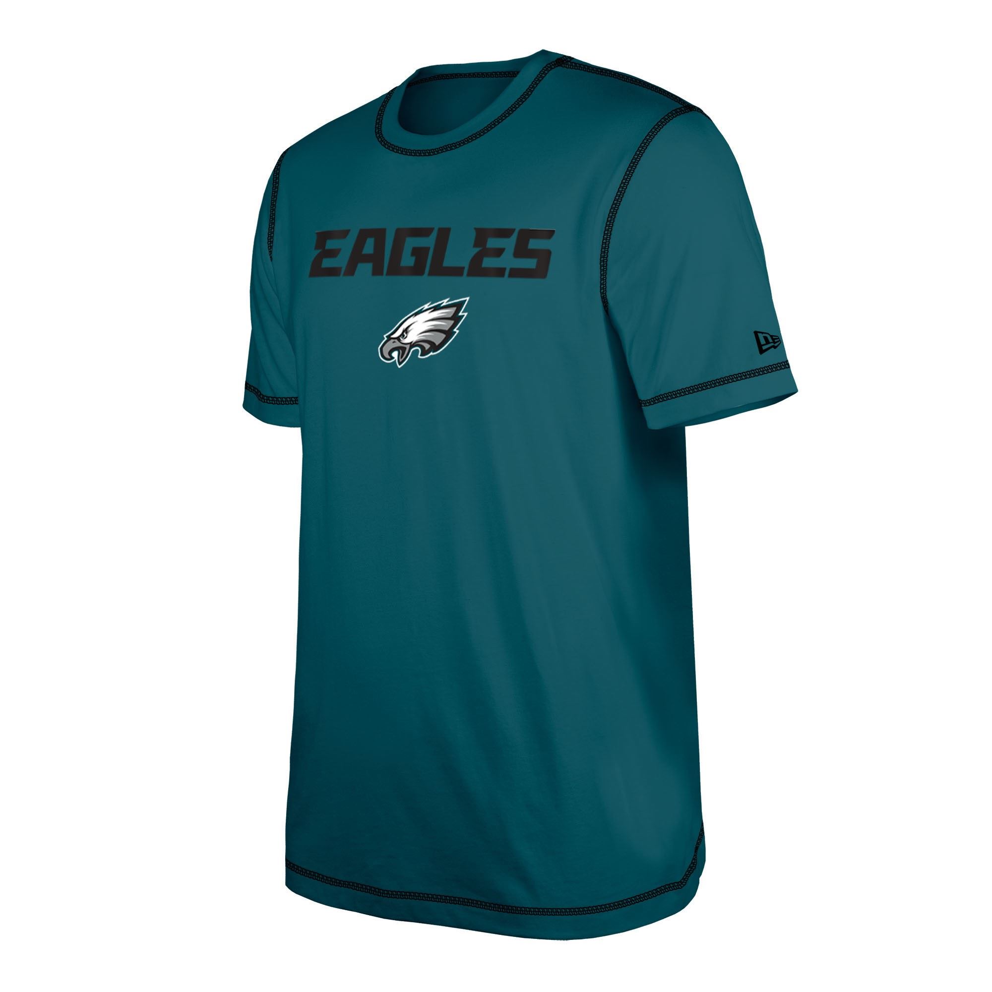 Philadelphia Eagles NFL 2023 Sideline Blue T-Shirt New Era