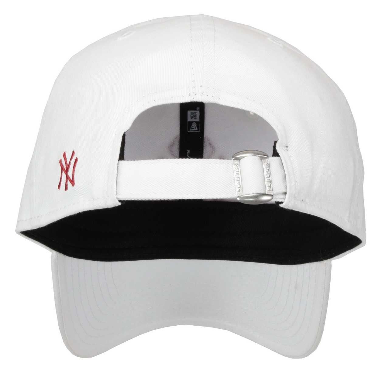 New York Yankees White Solid Back Hit 9Forty Adjustable Cap New Era