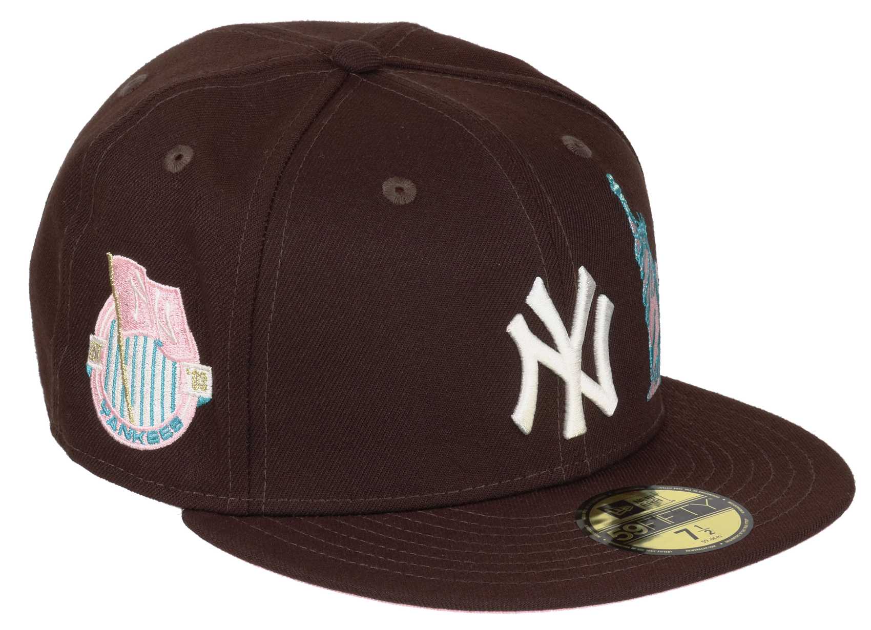 New York Yankees MLB Brown Big Apple 59Fifty Basecap New Era