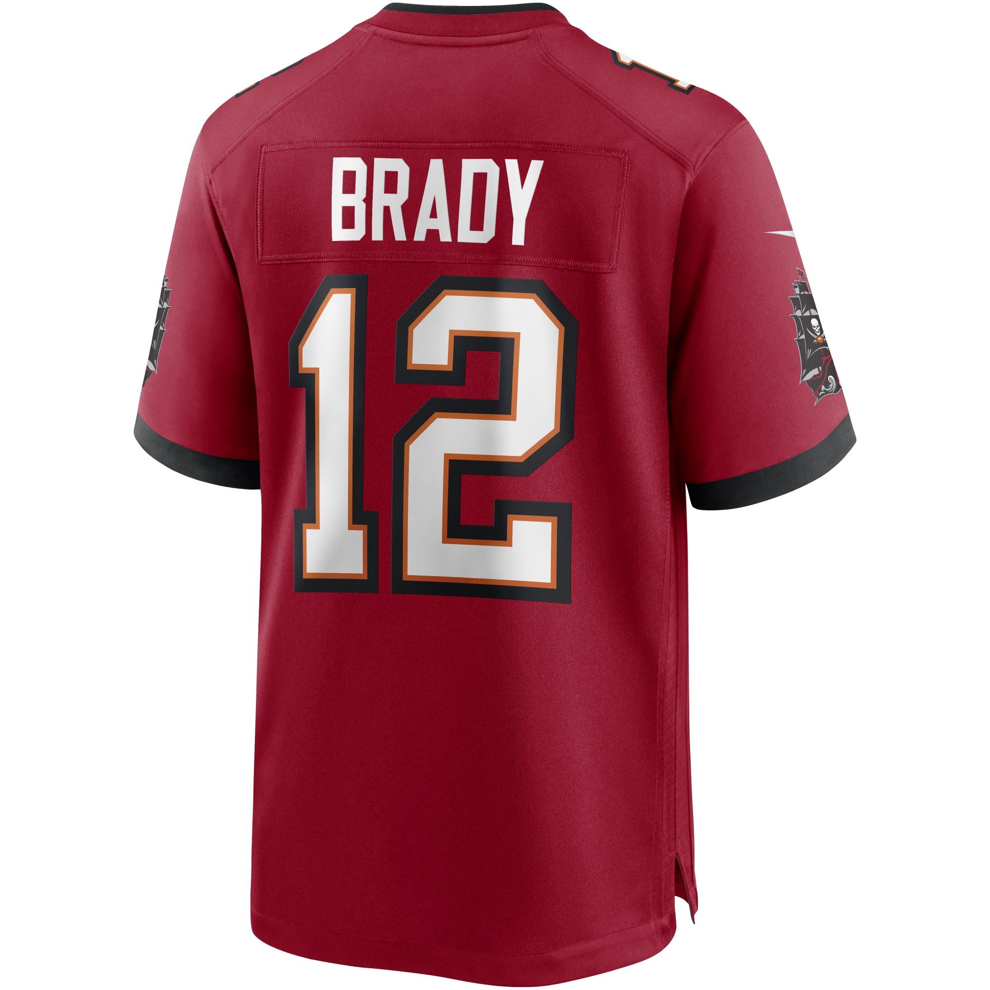 Tom Brady #12 Tampa Bay Buccaneers NFL Game Team Colour Jersey Nike