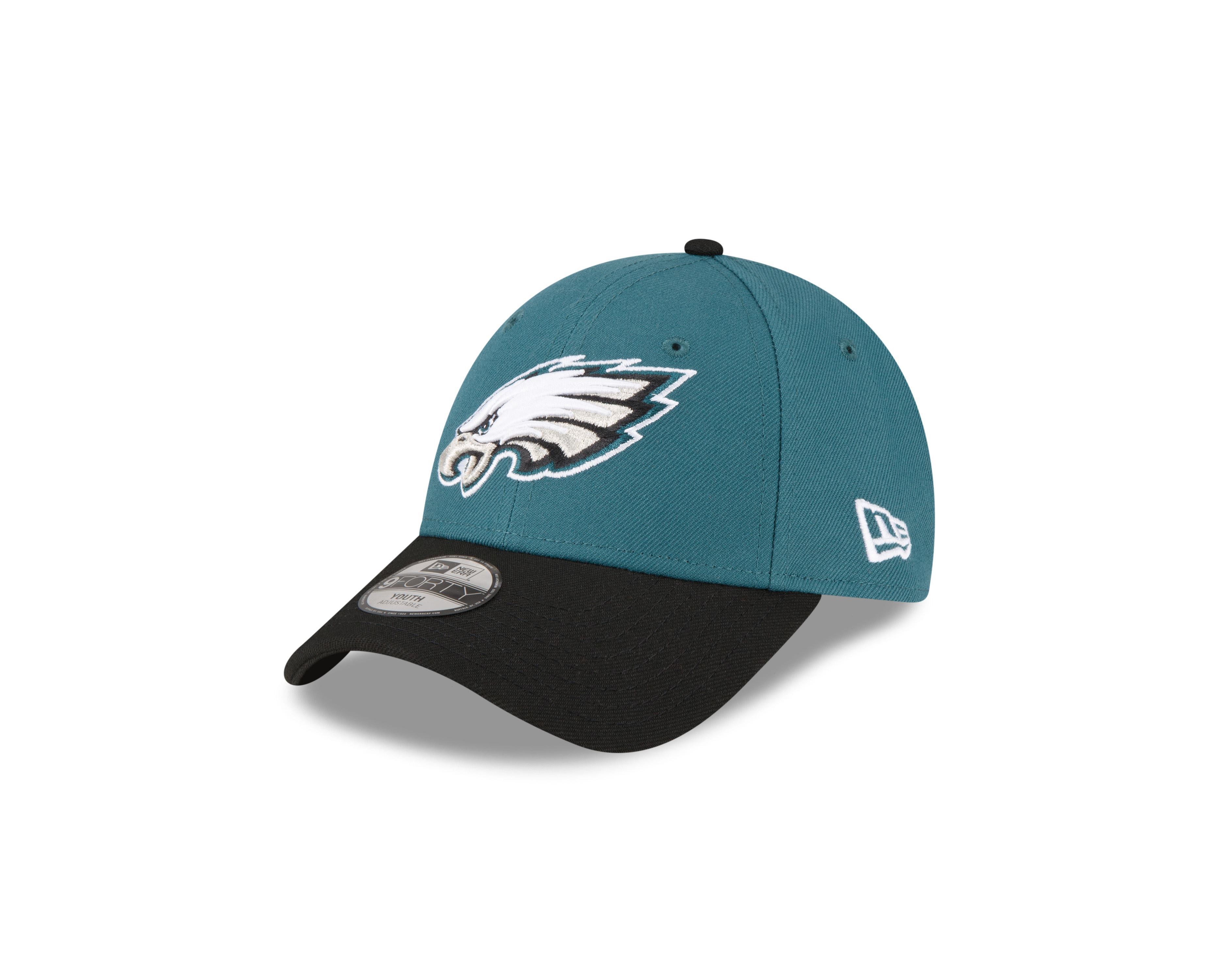 Philadelphia Eagles NFL The League Grün Verstellbare 9Forty Cap für Kinder New Era