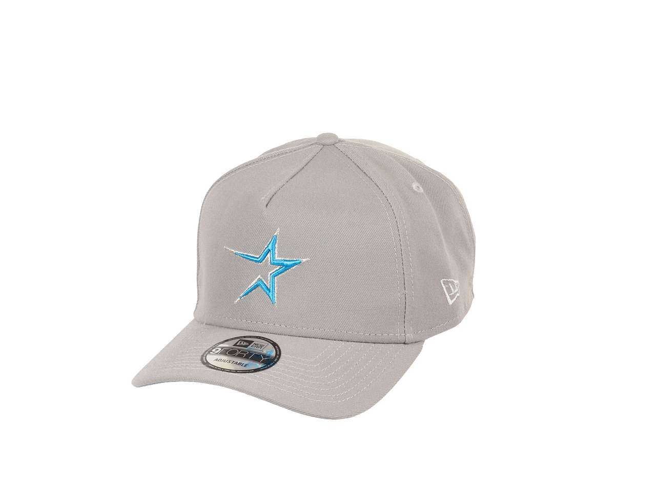 Houston Astros MLB  35 great Years Sidepatch Cooperstown Gray Sky 9Forty A-Frame Snapback Cap New Era
