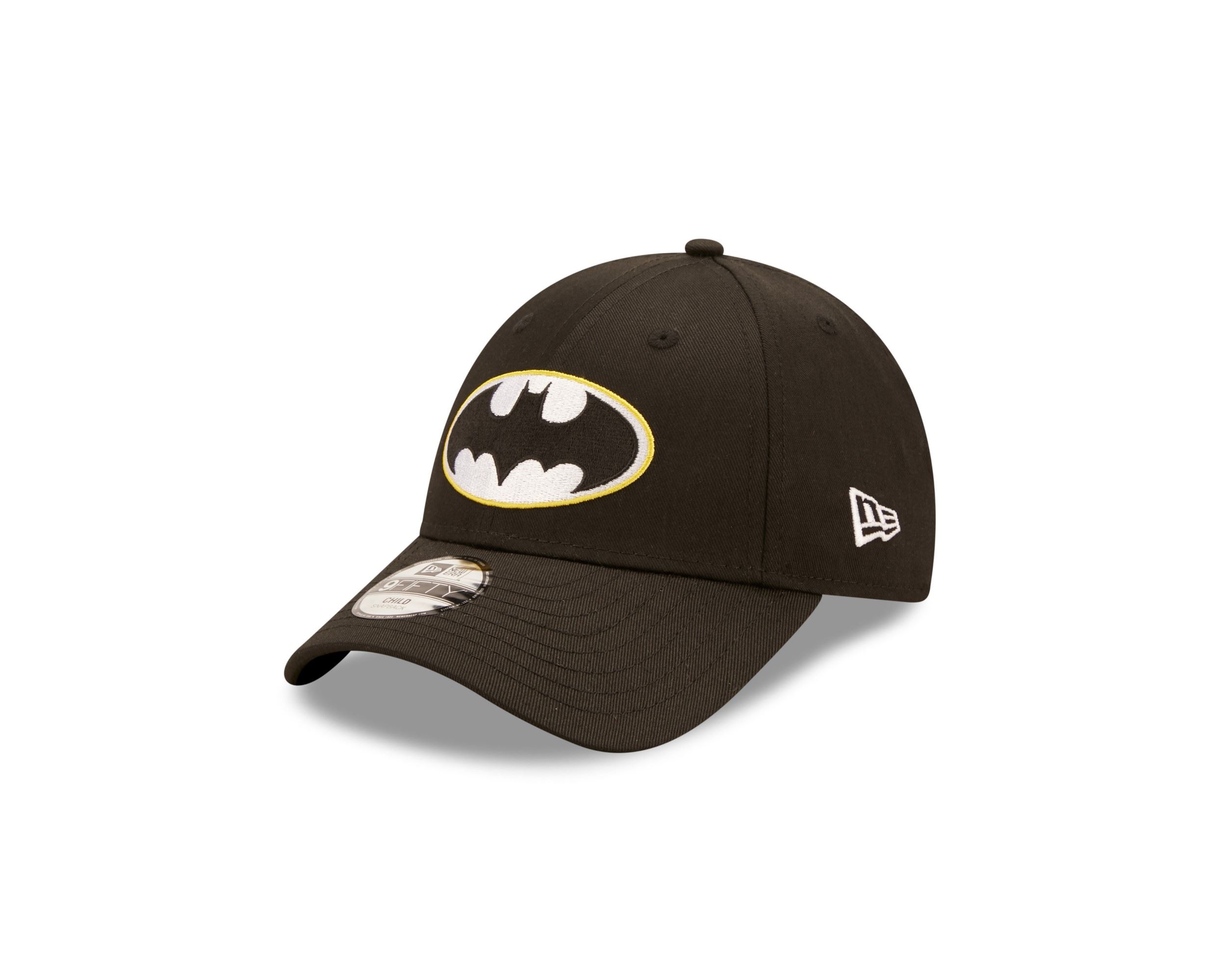 Batman Character Logo Black 9Forty Adjustable Kids Cap New Era