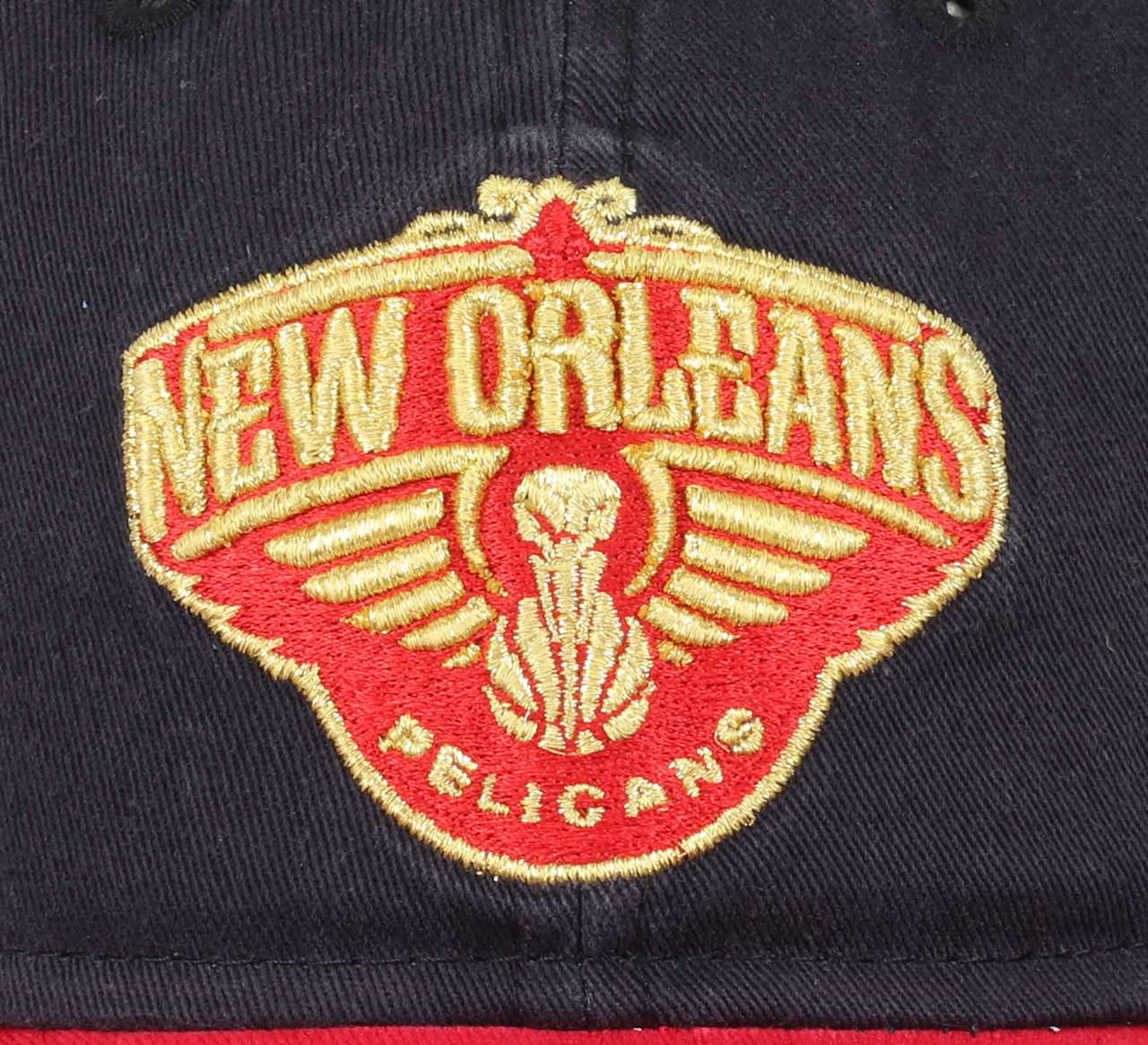 New Orleans Pelicans NBA Team Navy Red 9Twenty Unstructured Strapback Cap New Era