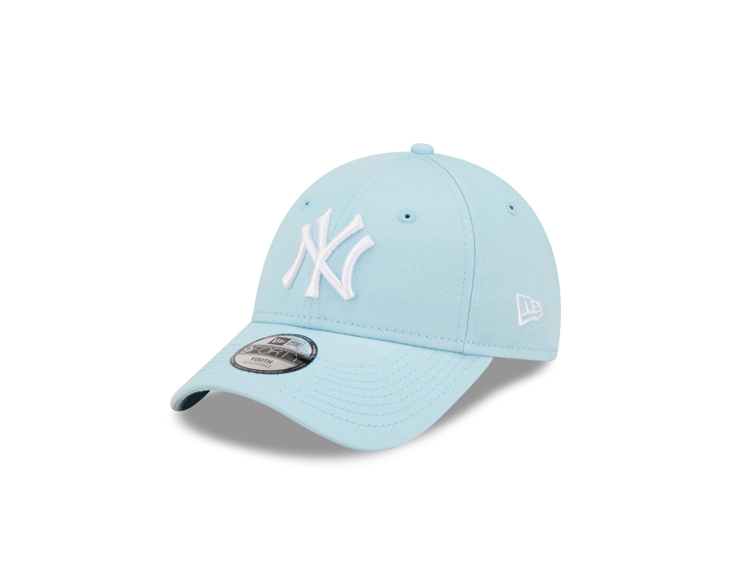 New York Yankees MLB League Essential Blue White 9Forty Adjustable Kids Cap New Era