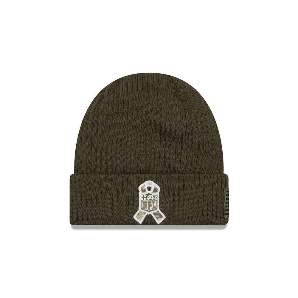 New England Patriots On Field 2018 Salute to Service Beanie New Era