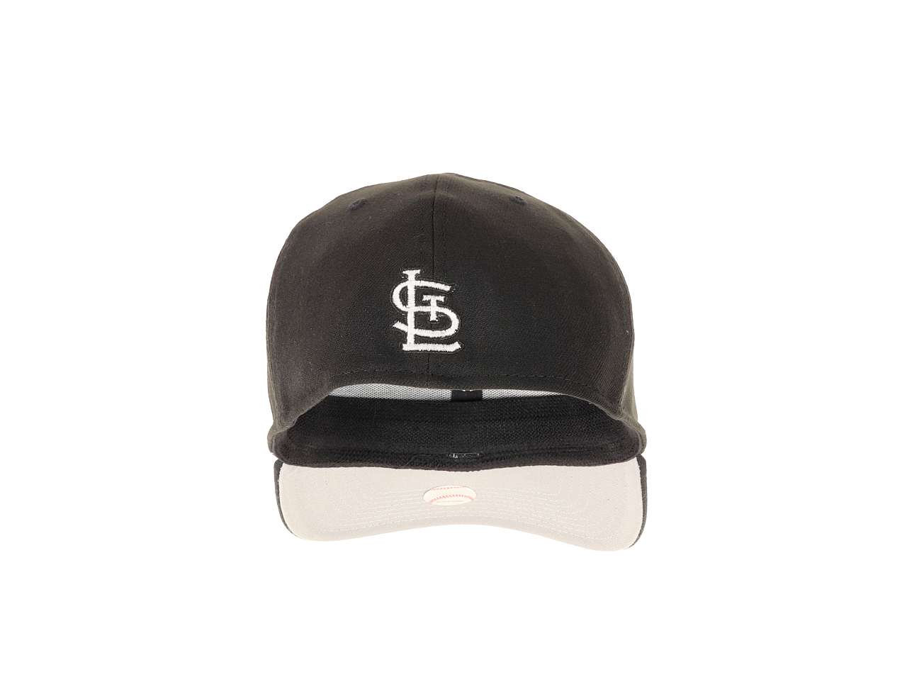St. Louis Cardinals MLB Historic Logo Black Jersey 39Thirty Stretch Cap New Era