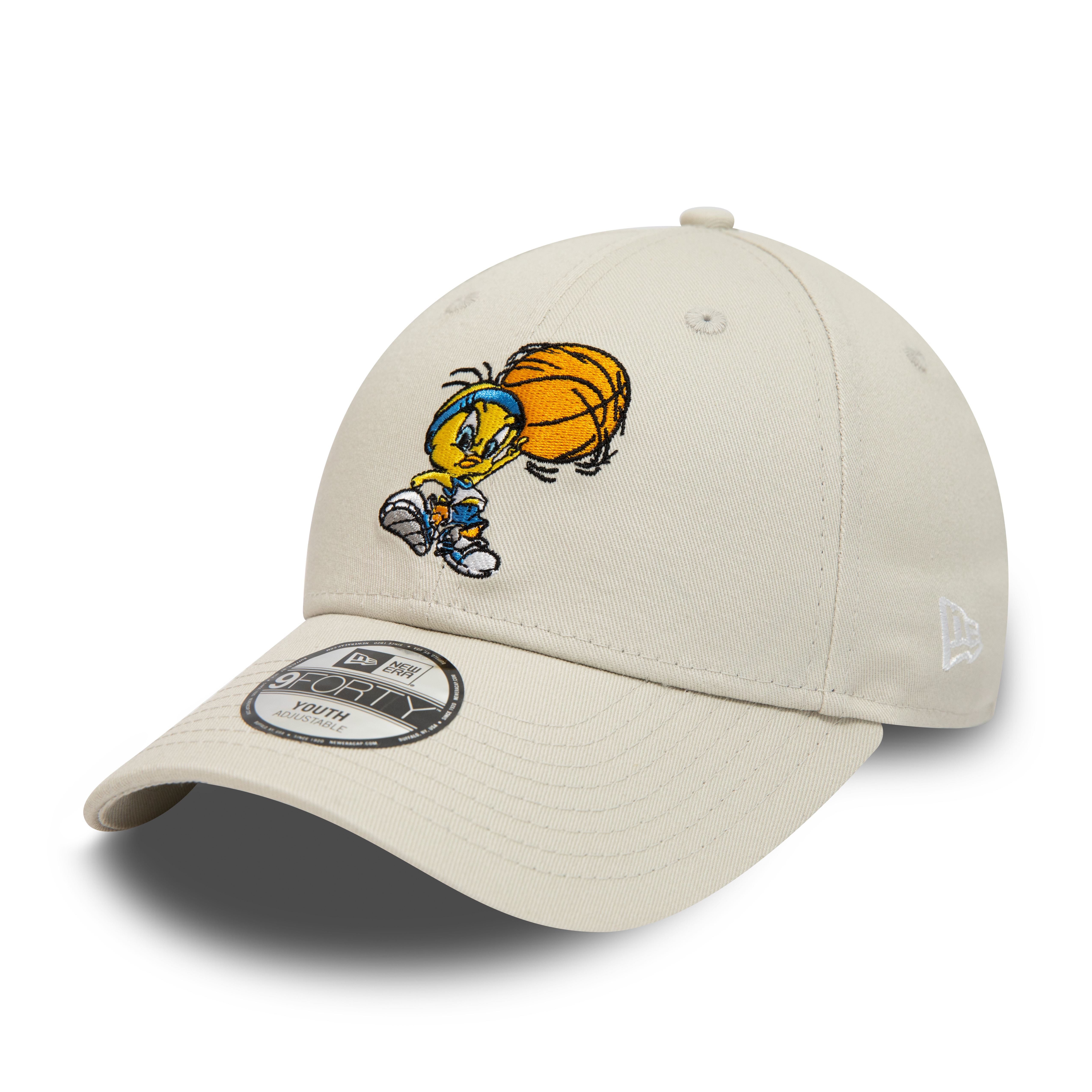 Tweety Looney Tunes Character Sporty Beige 9Forty Adjustable Cap for Kids New Era