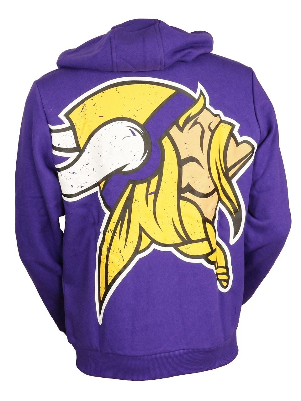 Minnesota Vikings Big Logo Back Hoody New Era 