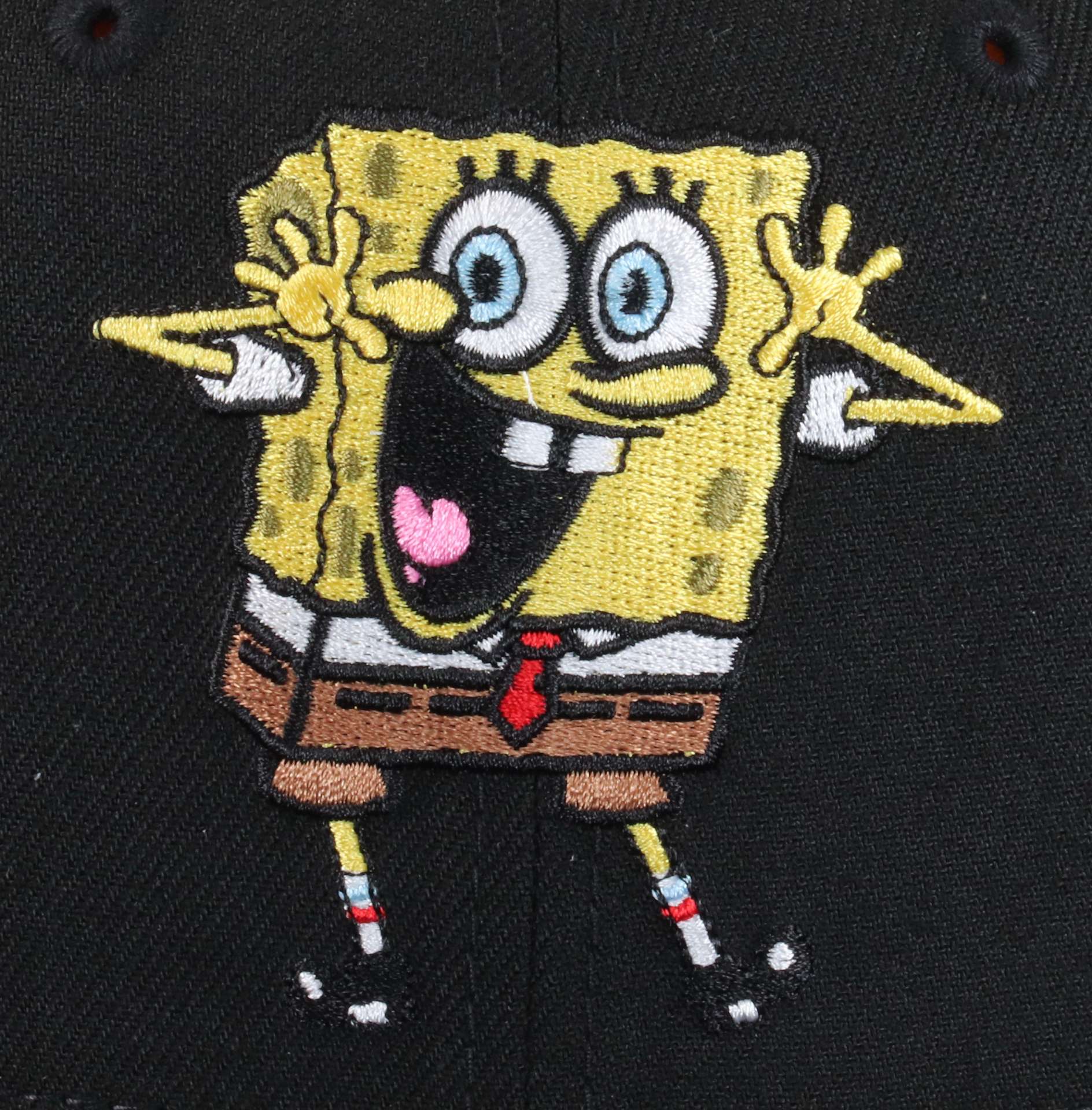 Spongebob Squarepants Spongebob Pose Black 9Fifty Snapback Cap New Era