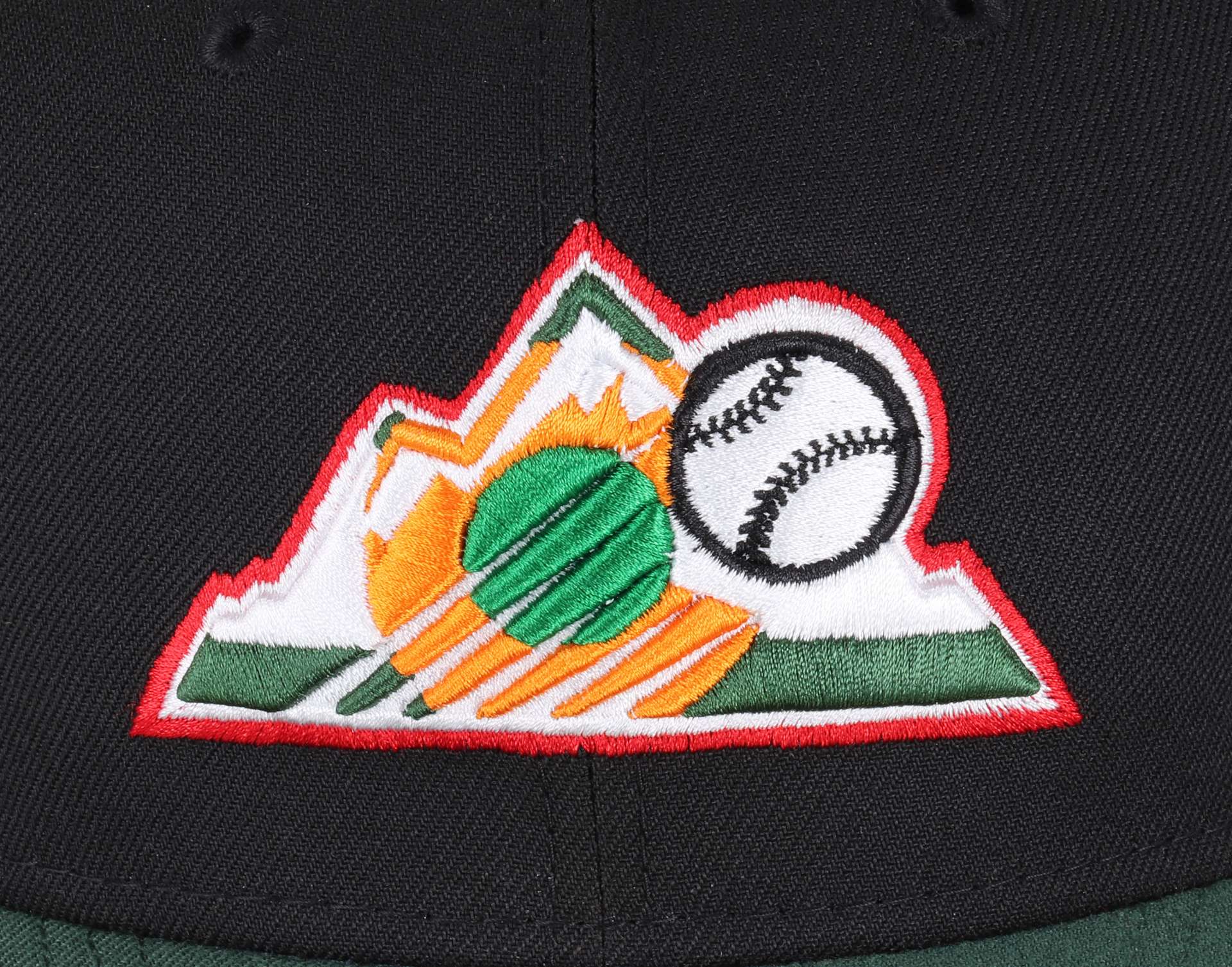 Colorado Rockies MLB Sidepatch All-Star Game 2021 Two-Tone Black Green 59Fifty Basecap New Era