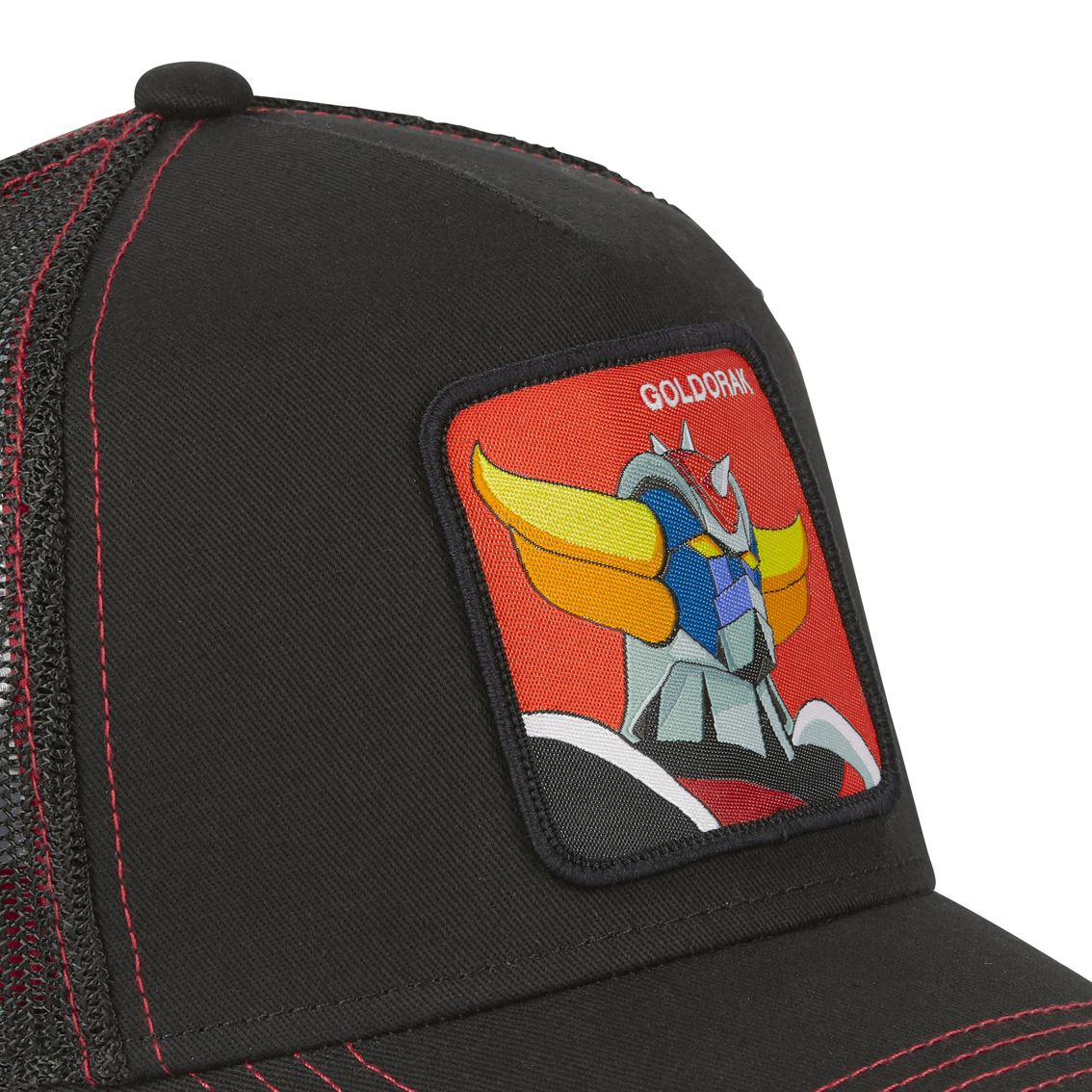 Goldorak Uforobot Grendizer Black Red Trucker Cap Capslab