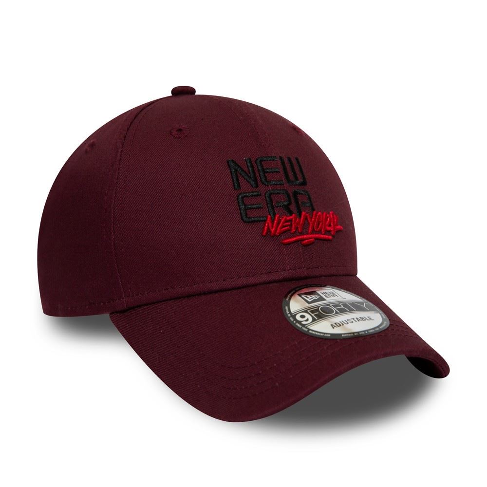 New York Logo Collection 9Forty Adjustable Cap New Era
