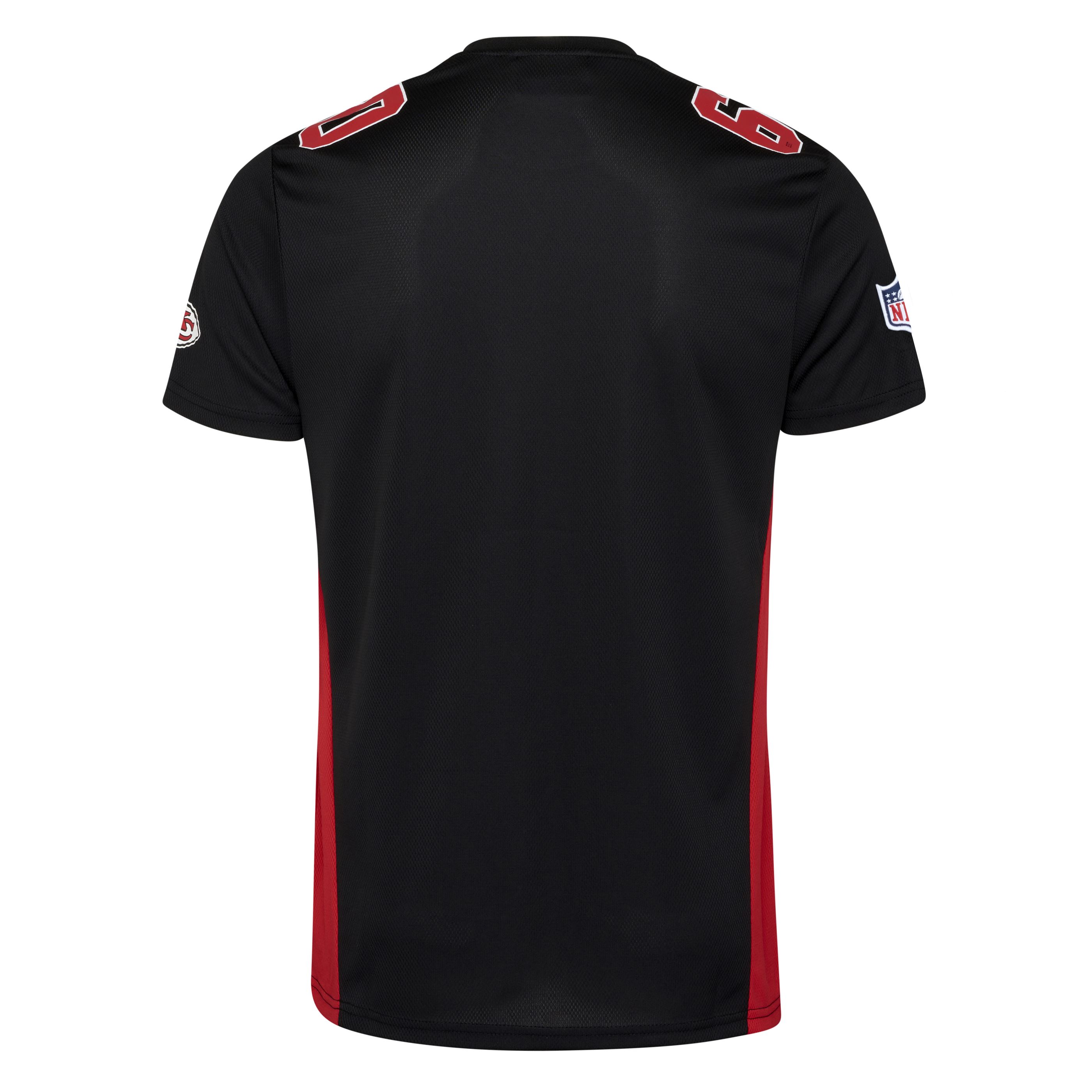 Kansas City Chiefs NFL Established Number Mesh Tee Black T-Shirt New Era