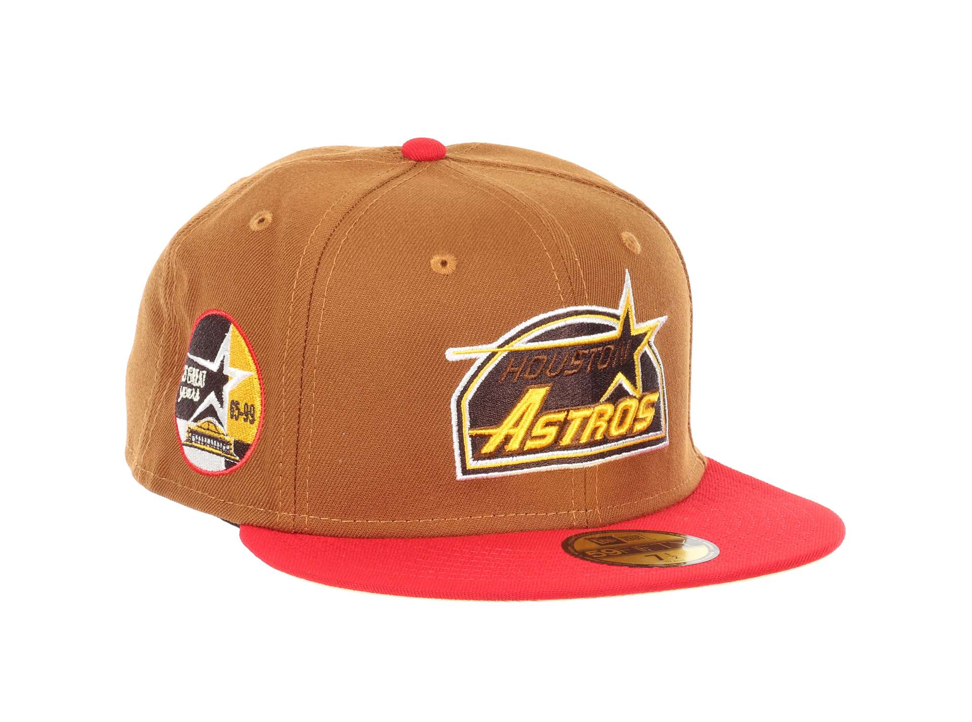 Houston Astros 35 Great Years Sidepatch Peanut 59Fifty Basecap New Era