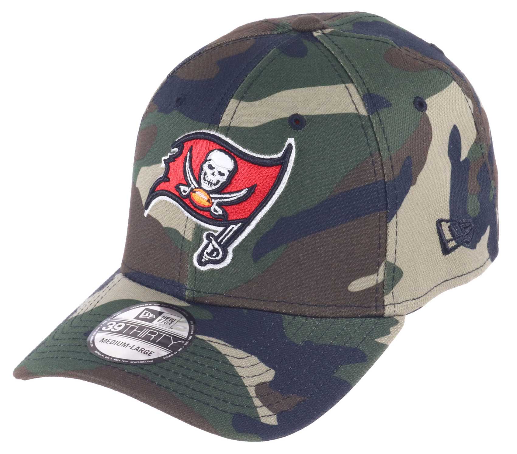 Tampa Bay Buccaneers Camo Pack 39Thirty Stretch Cap New Era