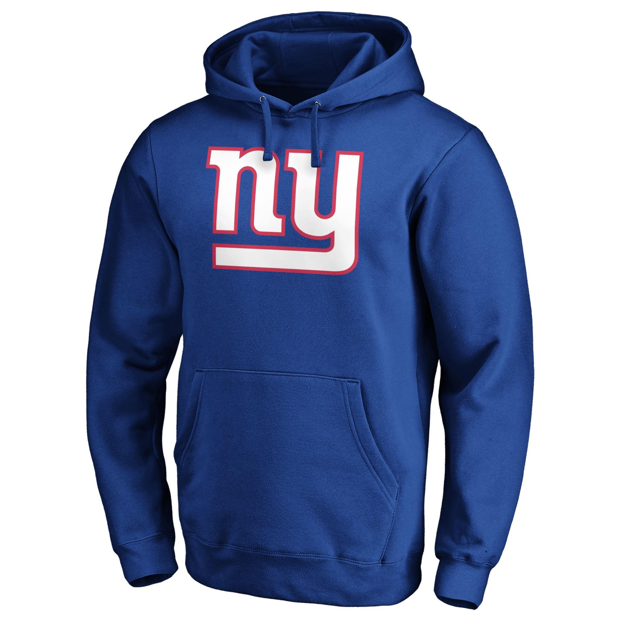 New York Giants Royal NFL Mid Essentials Crest Graphic Hoody Fanatics