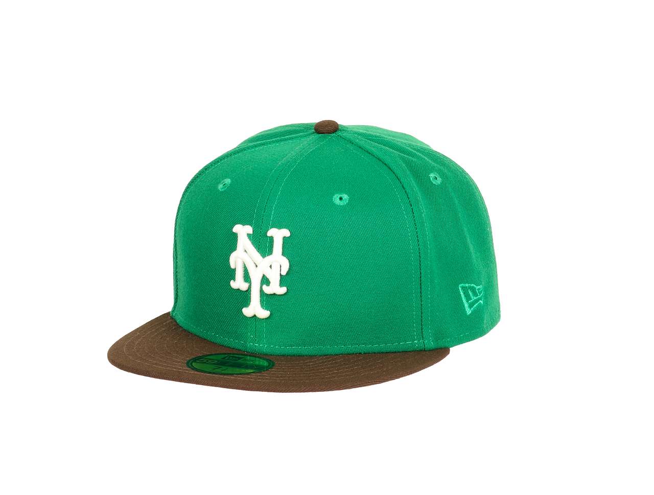 New York Mets MLB Cooperstown World Series 2000 Sidepatch Kelly Green 59Fifty Basecap New Era
