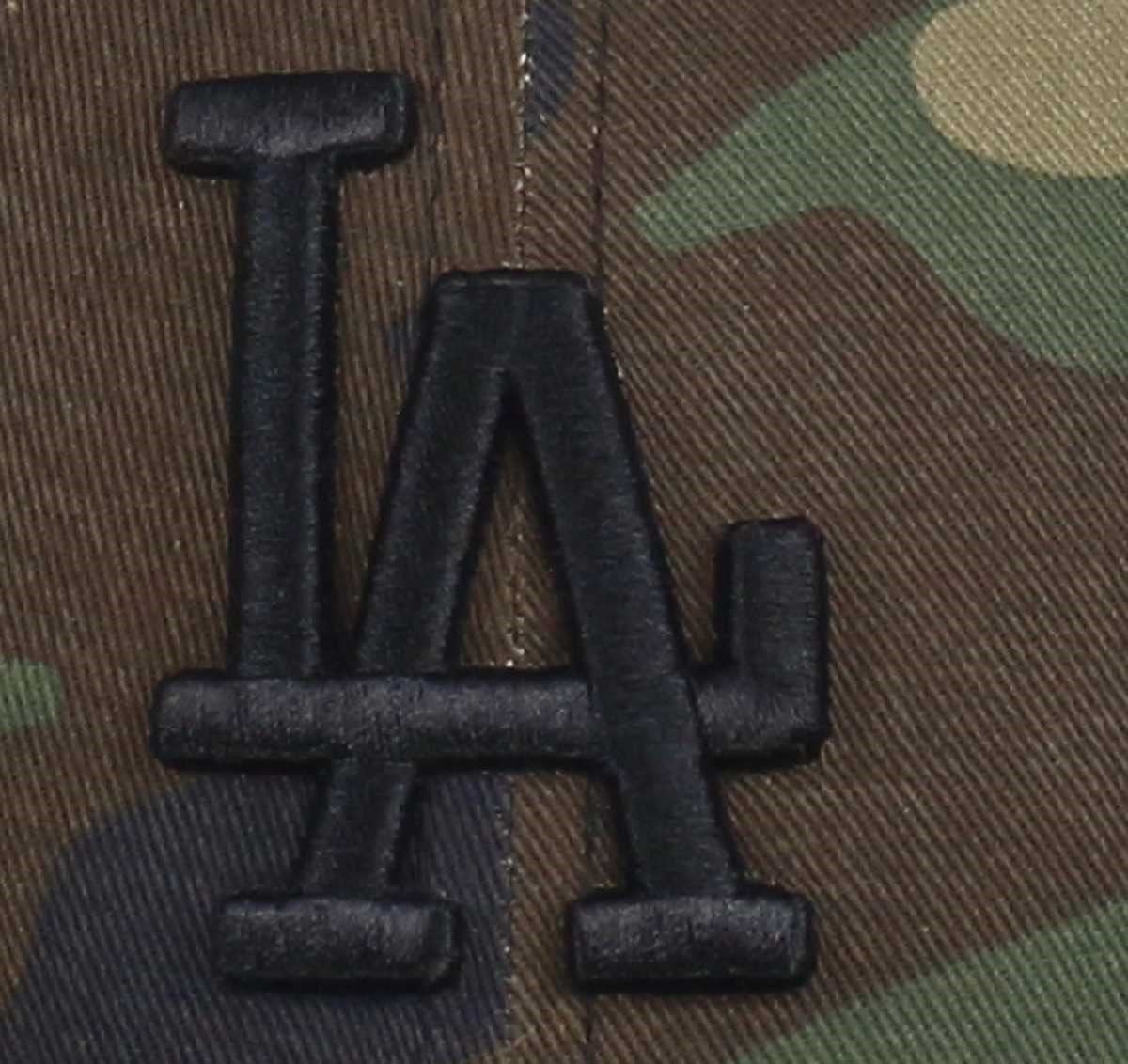 Los Angeles Dodgers MLB League Essential Woodland Camouflage 9Forty Adjustable Cap New Era