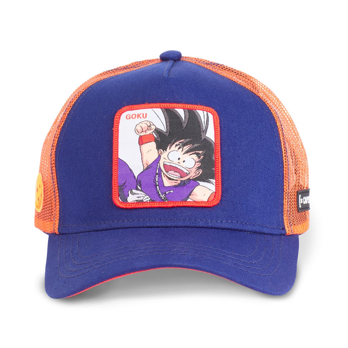 Goku Dragon Ball  Navy Orange Trucker Cap Capslab