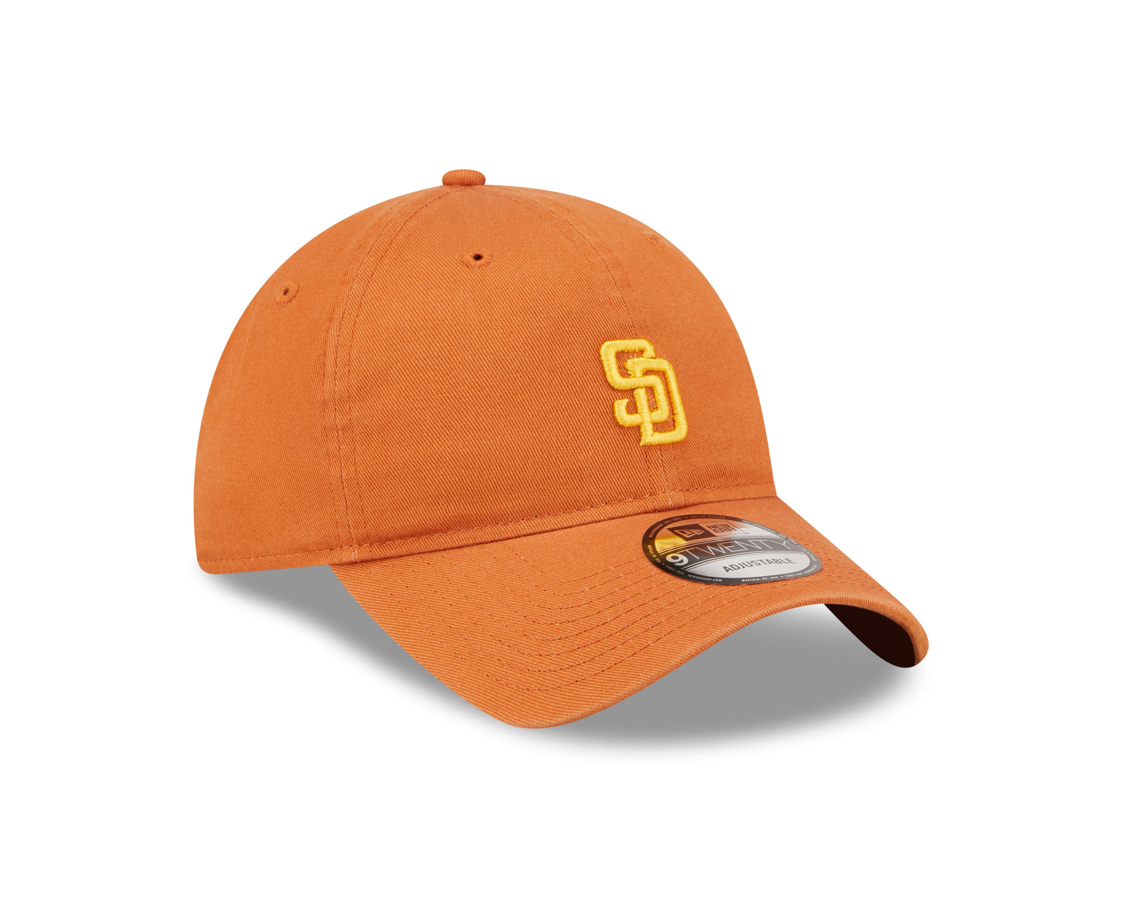 San Diego Padres MLB Mini Logo Brown 9Twenty Unstructured Strapback Cap New Era