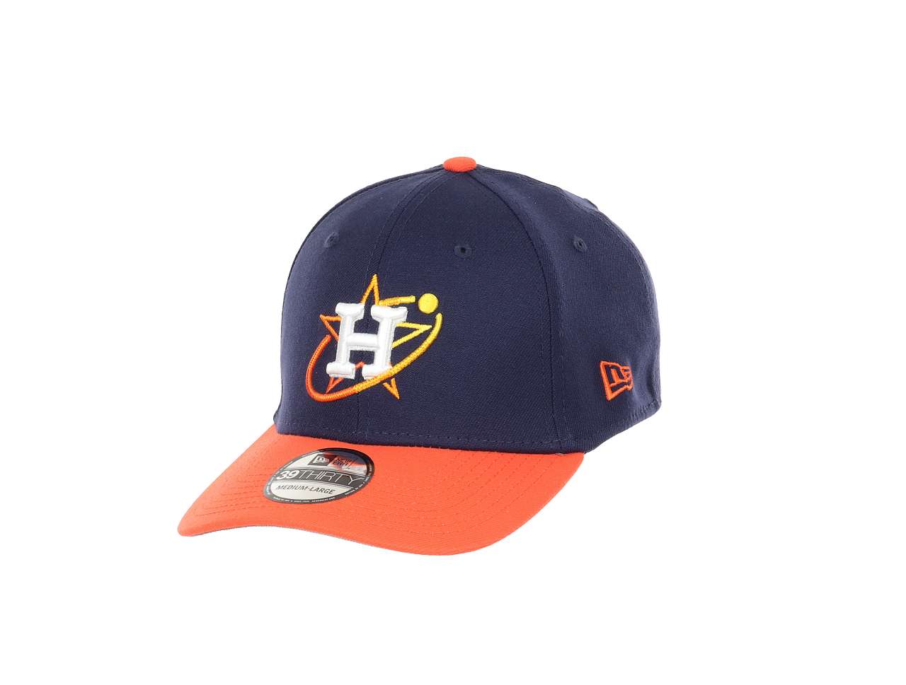 Houston Astros MLB 39Thirty Stretch Cap Navy Orange New Era