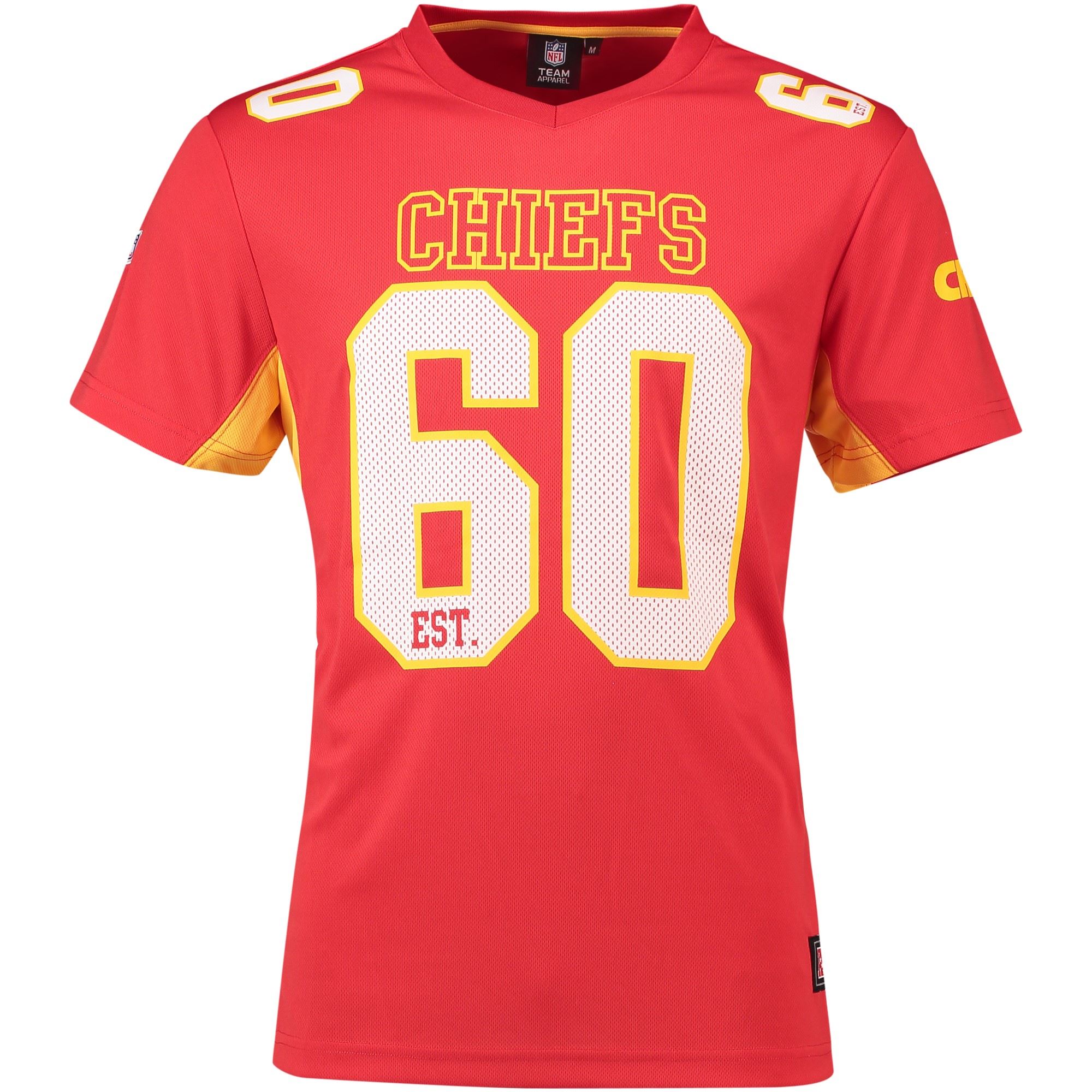Kansas City Chiefs NFL Players Poly Mesh Red T-Shirt Fanatics