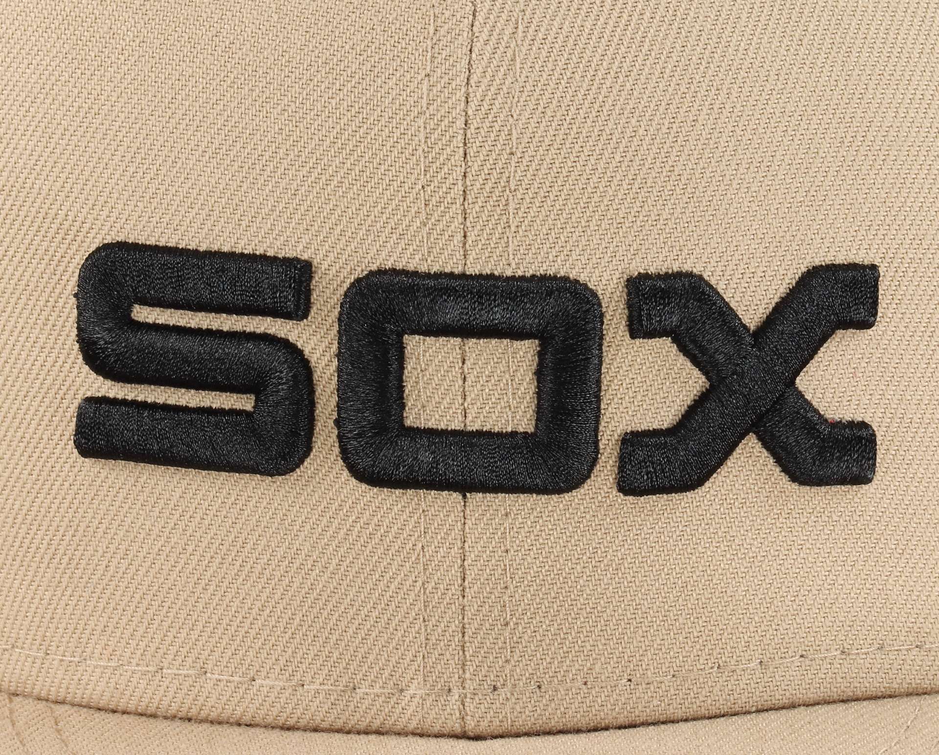 Chicago White Sox MLB Camel Black Undervisor Cooperstown 59Fifty Basecap New Era
