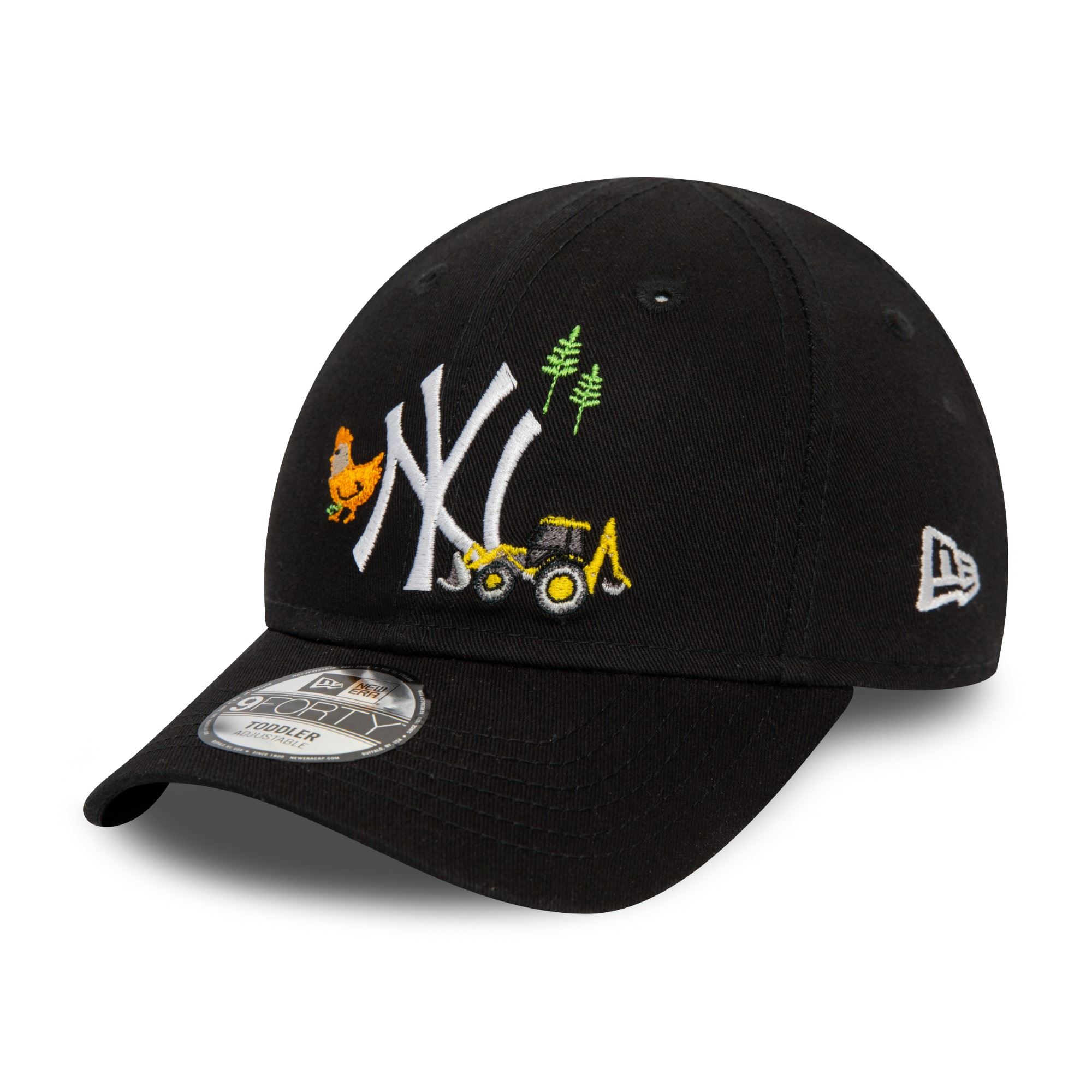 New York Yankees MLB Icon Schwarz 9Forty Cap für Kleinkinder New Era